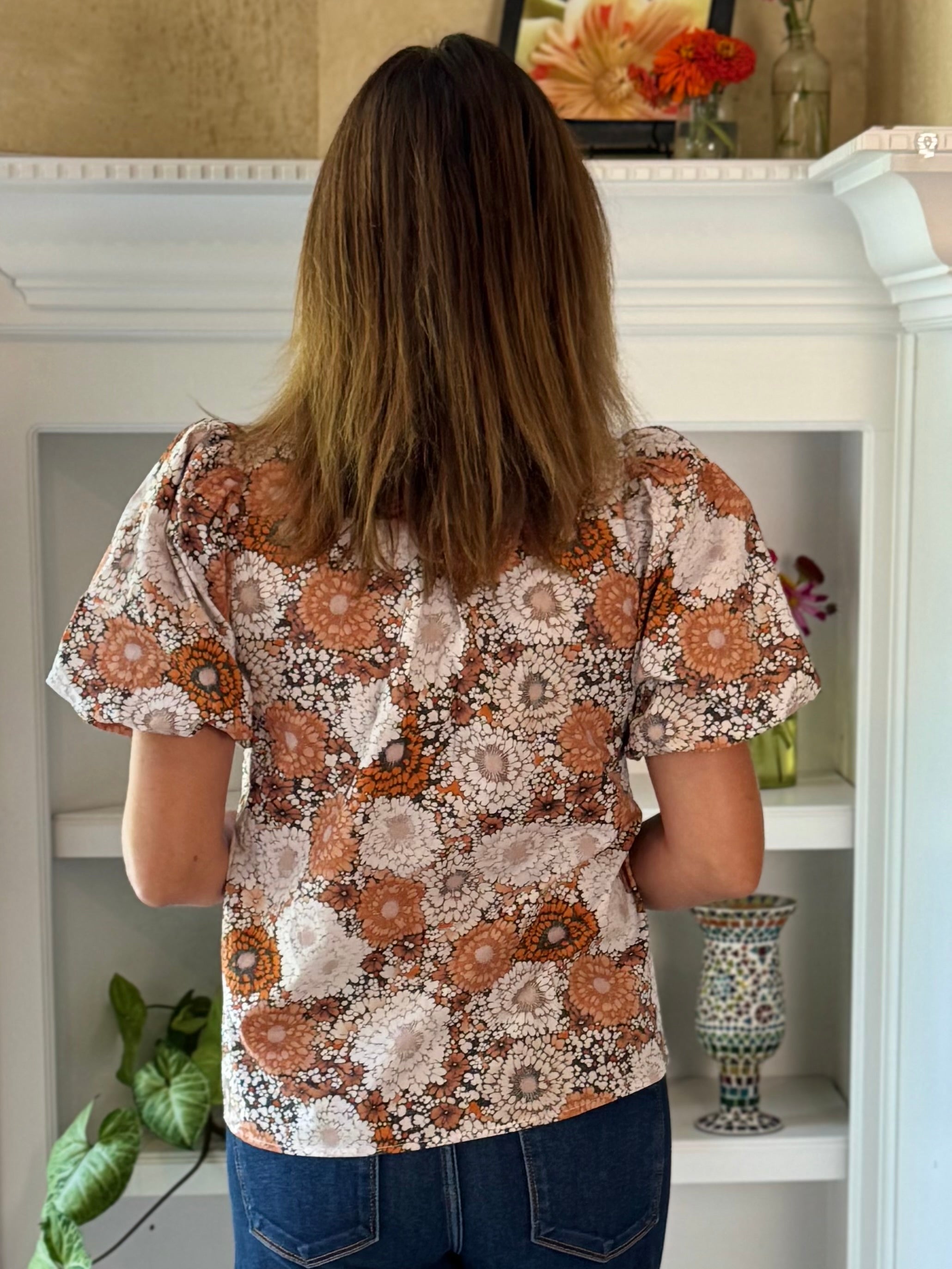 Harvest Floral Top