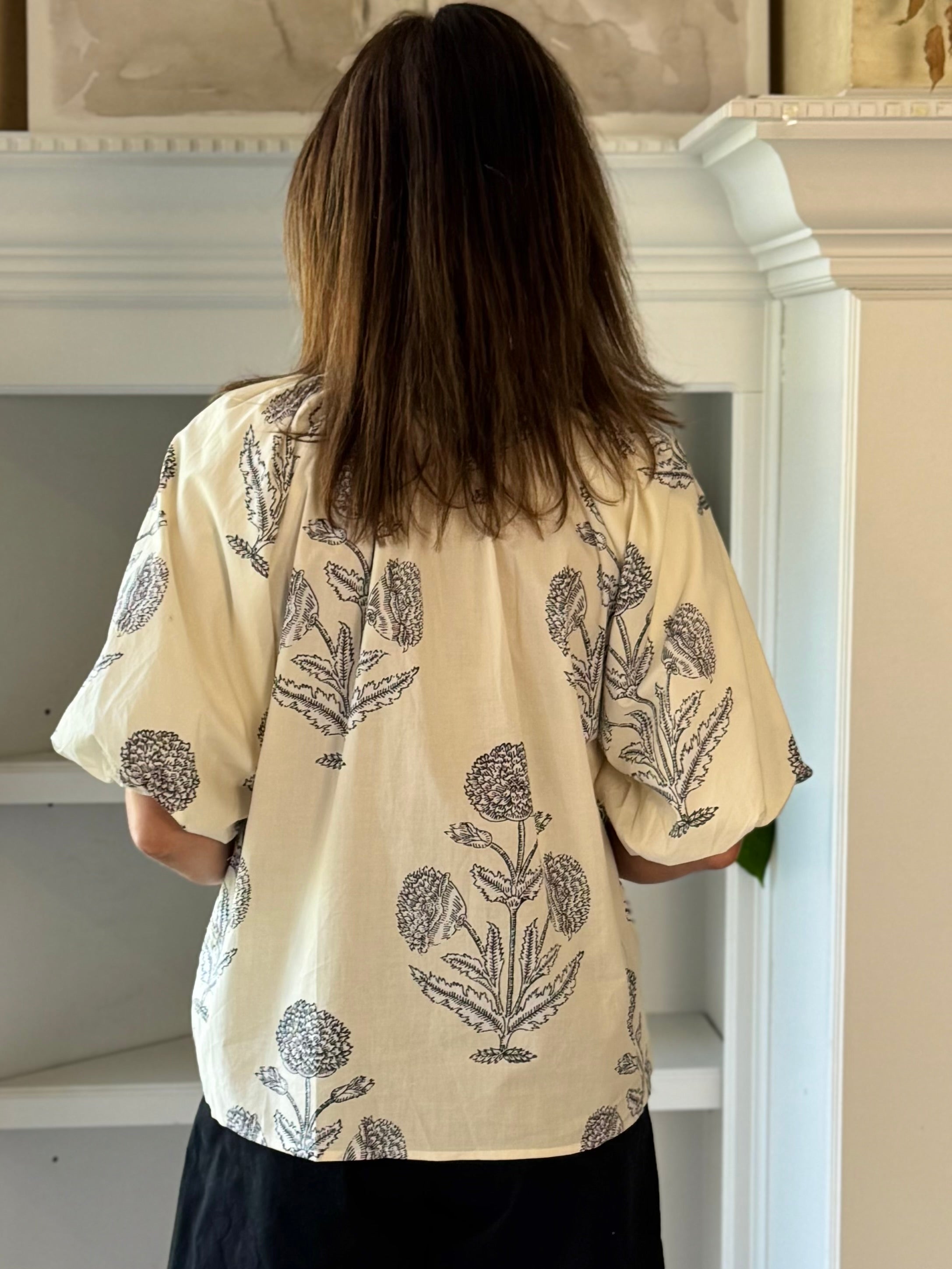 Serene Botanical Top