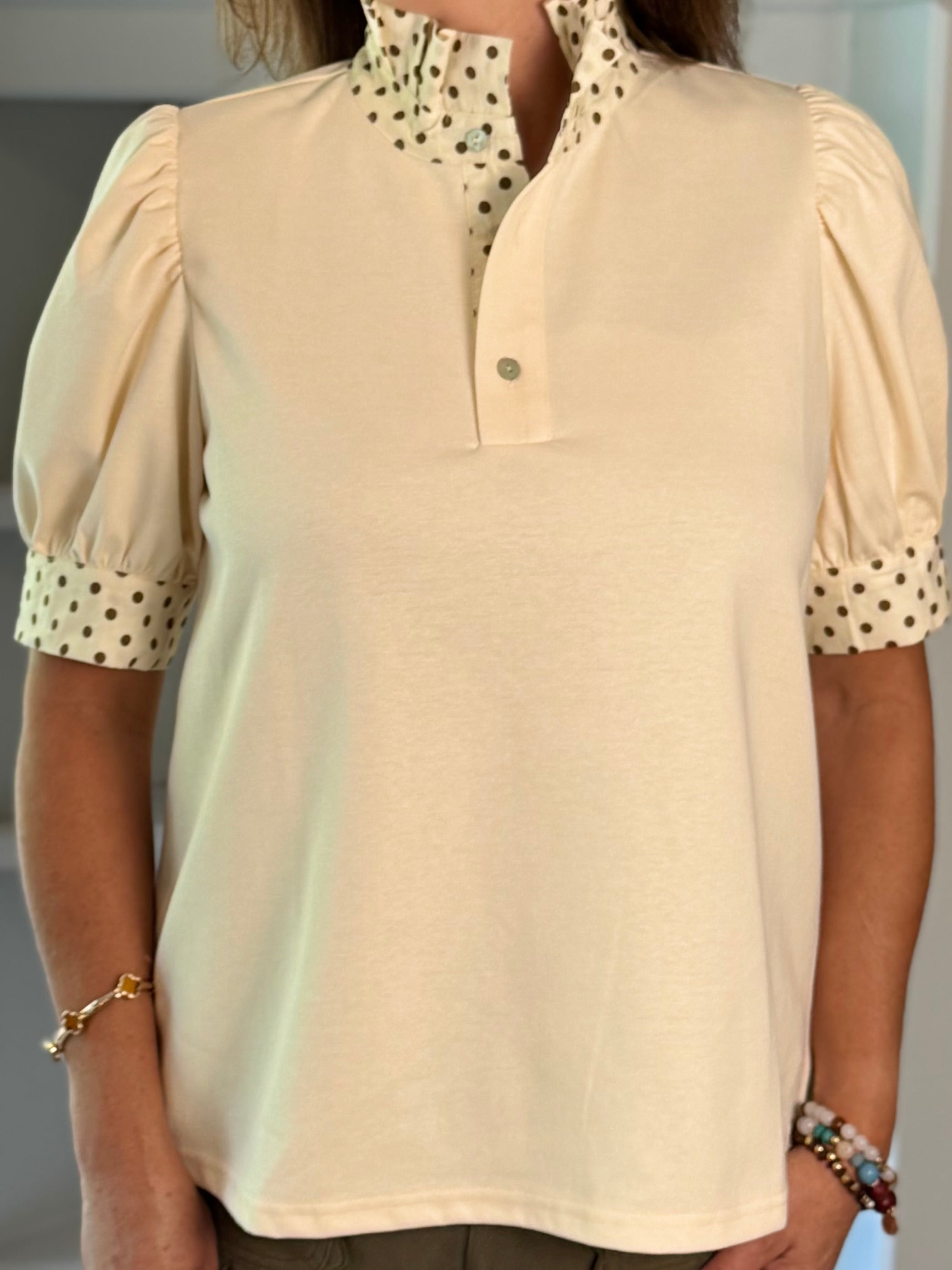 Pop of Polka Top
