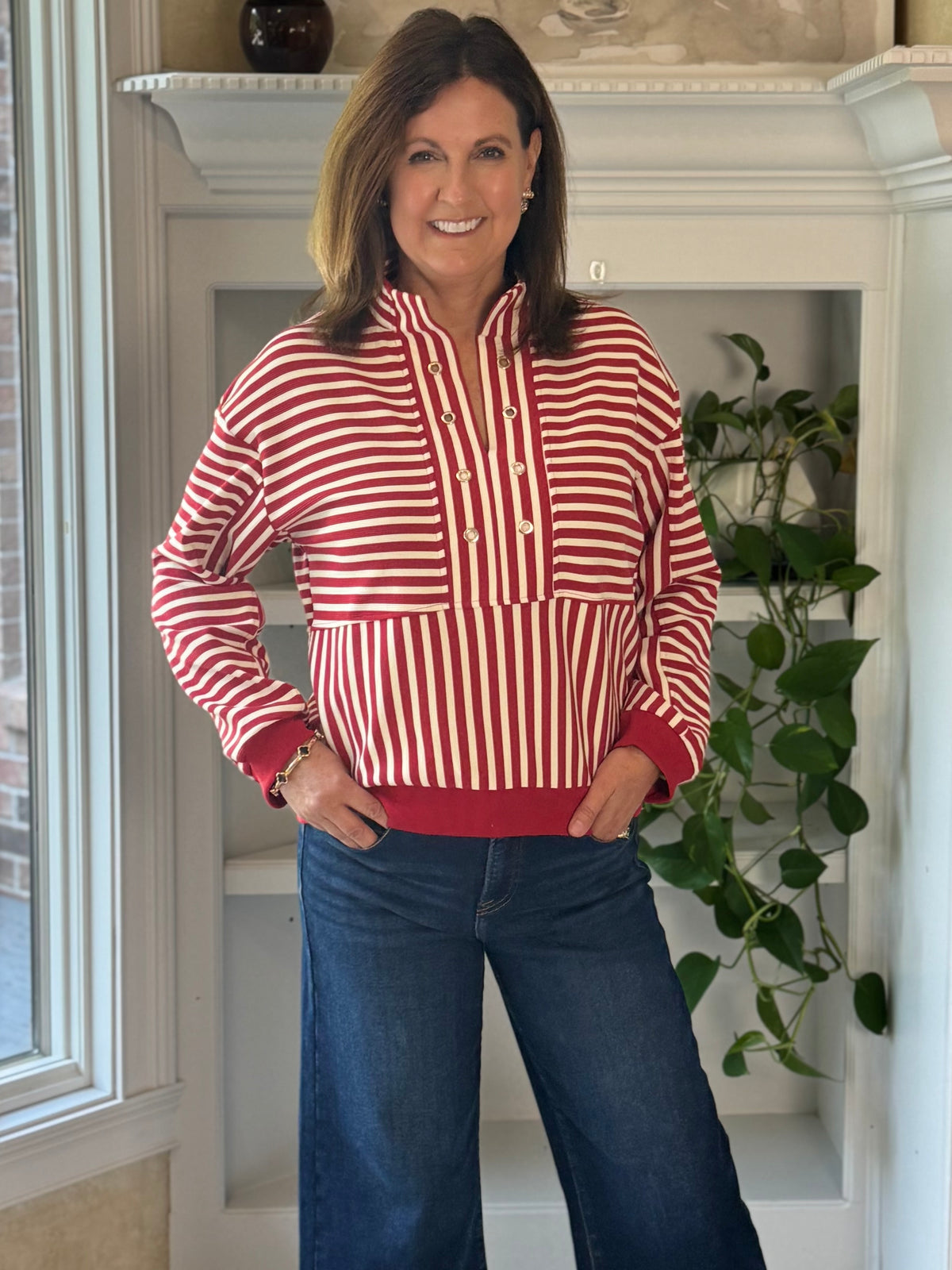 Seeing Stripes Knit Top