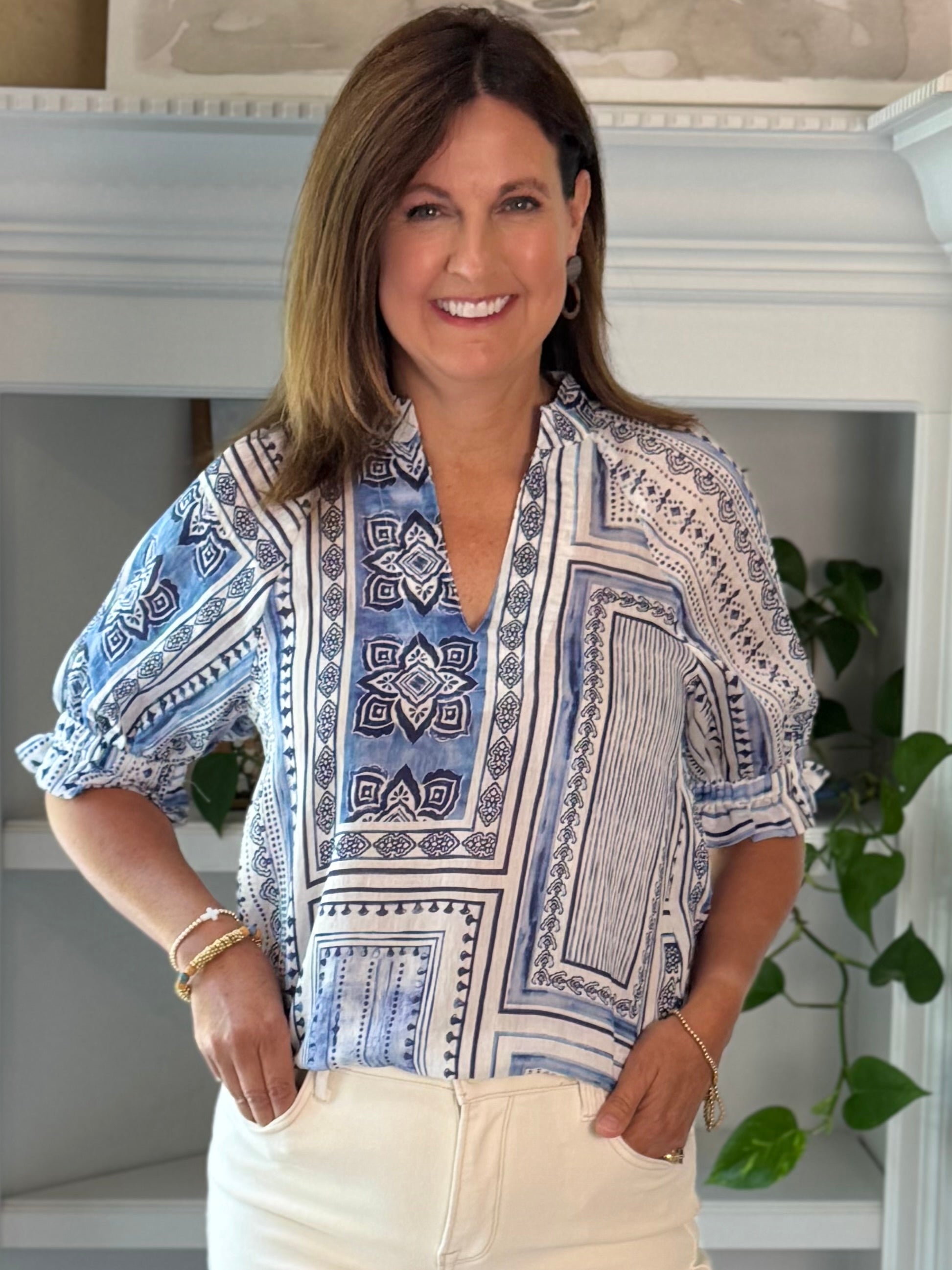 THML Mediterranean Breeze Top