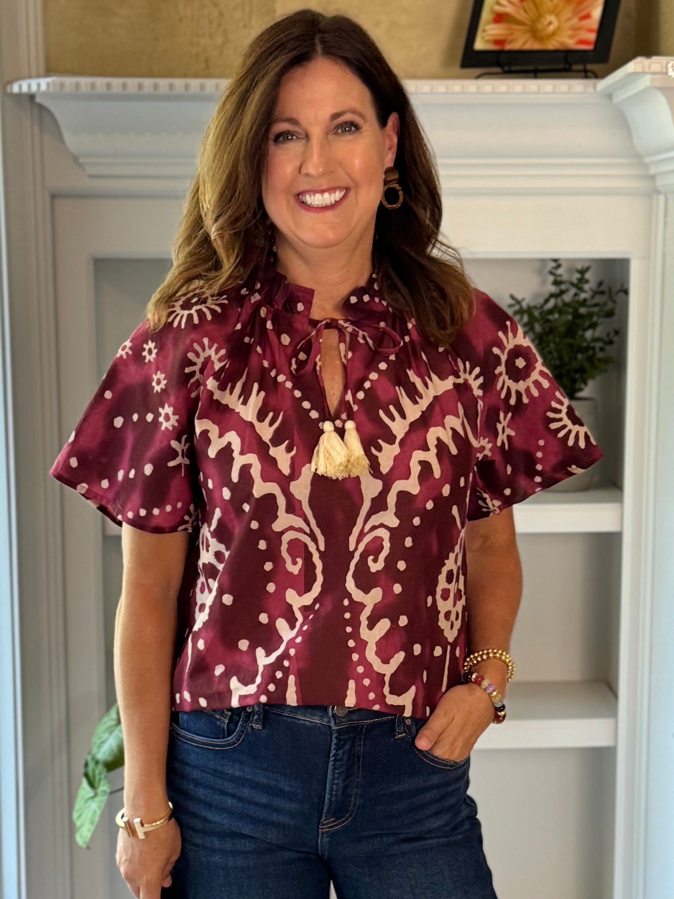 THML Radiant Tassel Top