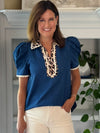 Wild at Heart Denim Top