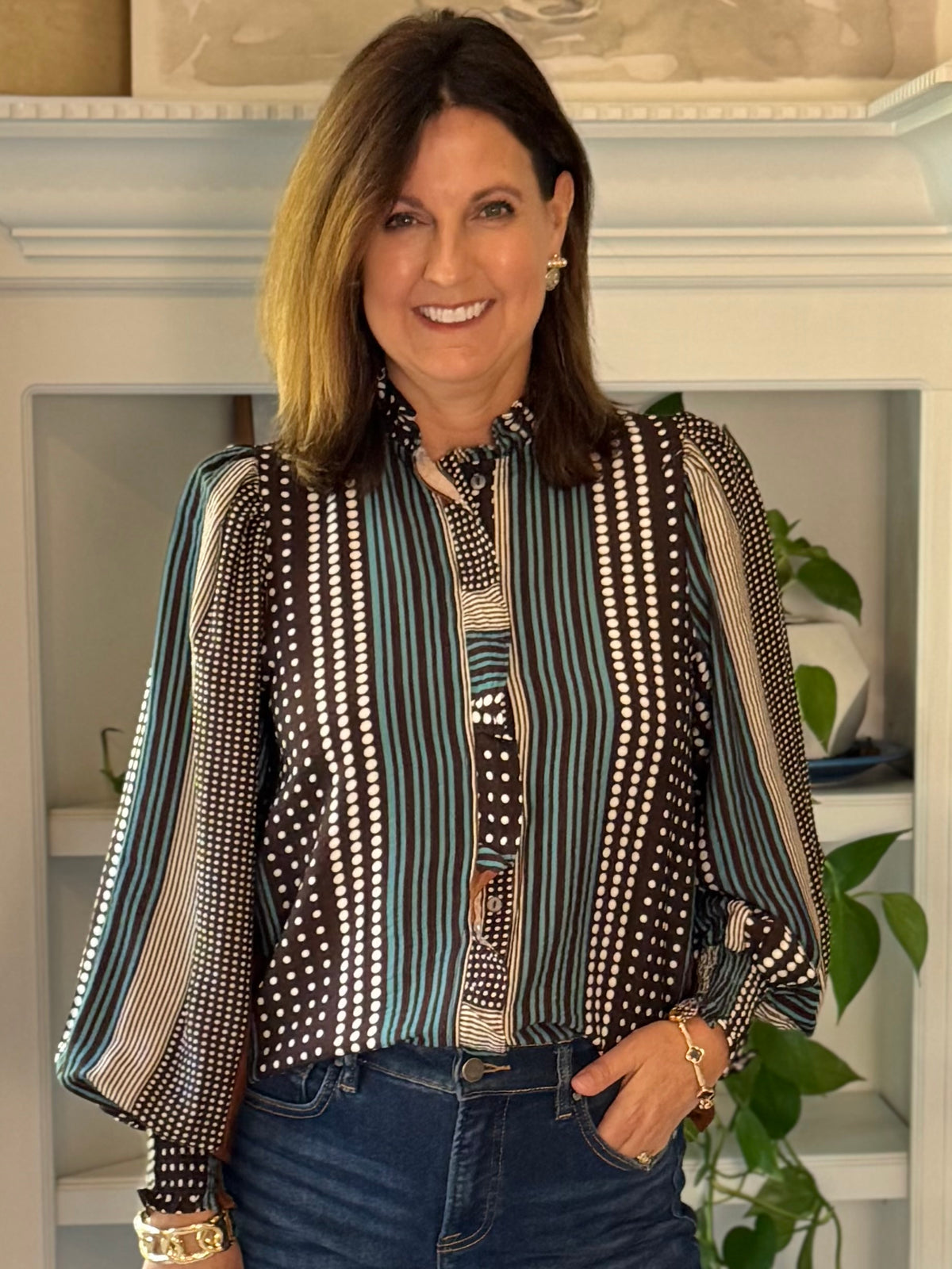 Perfectly Unpredictable Blouse
