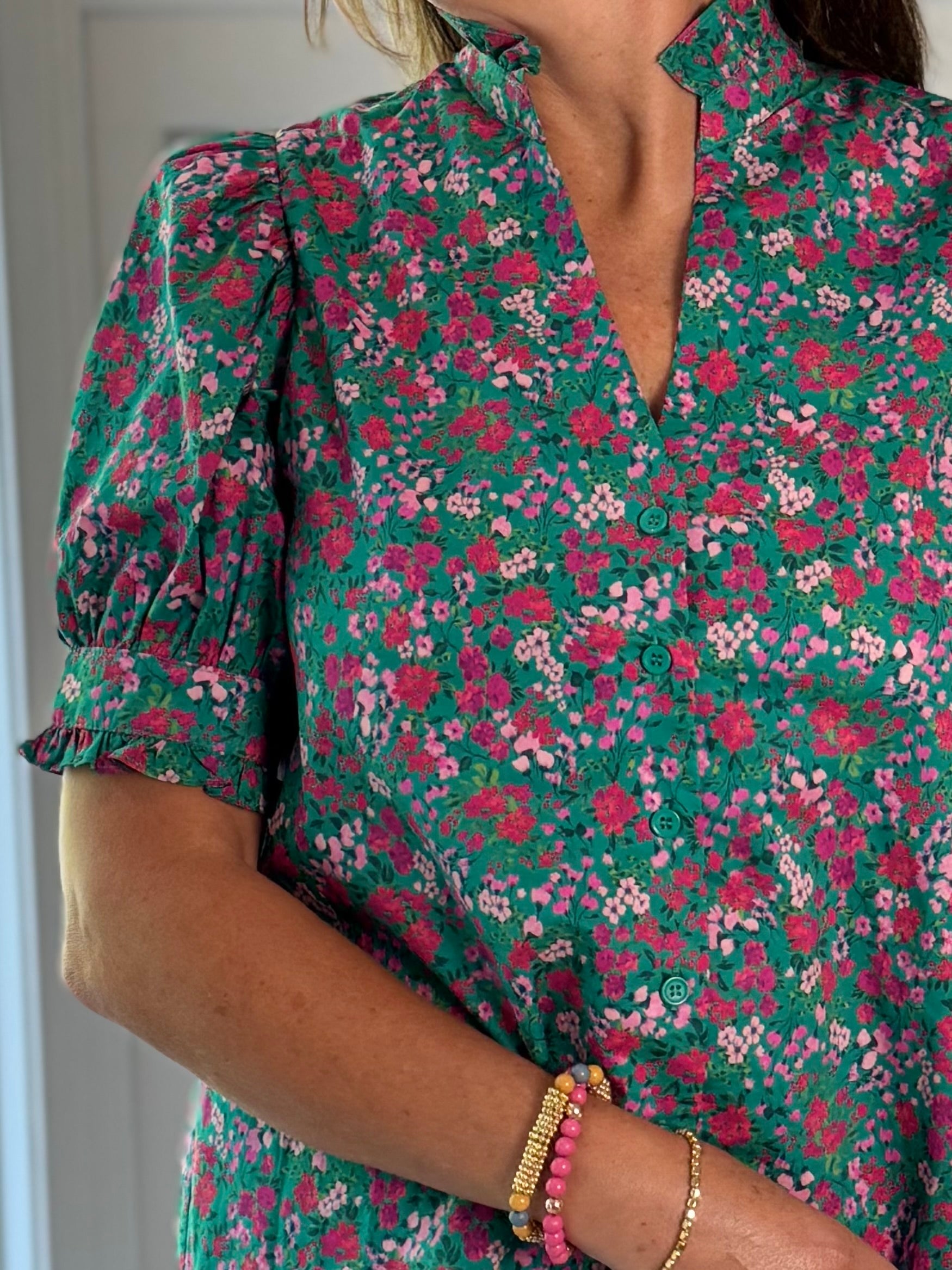 Garden Party Floral Top