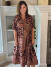Fall for Me Floral Midi Dress