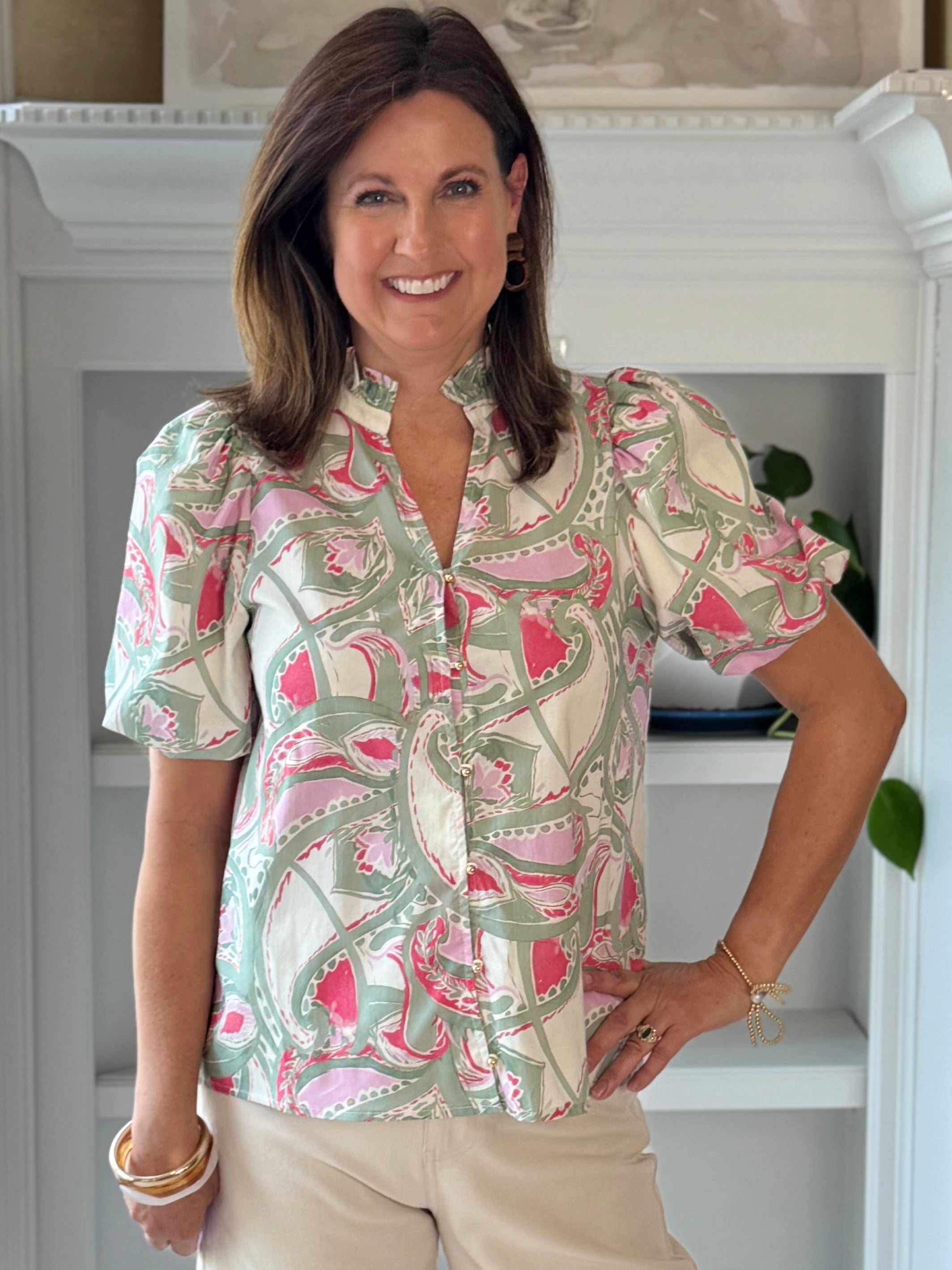 Pretty in Pattern Top