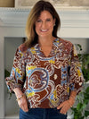 Paisley Please Print Top