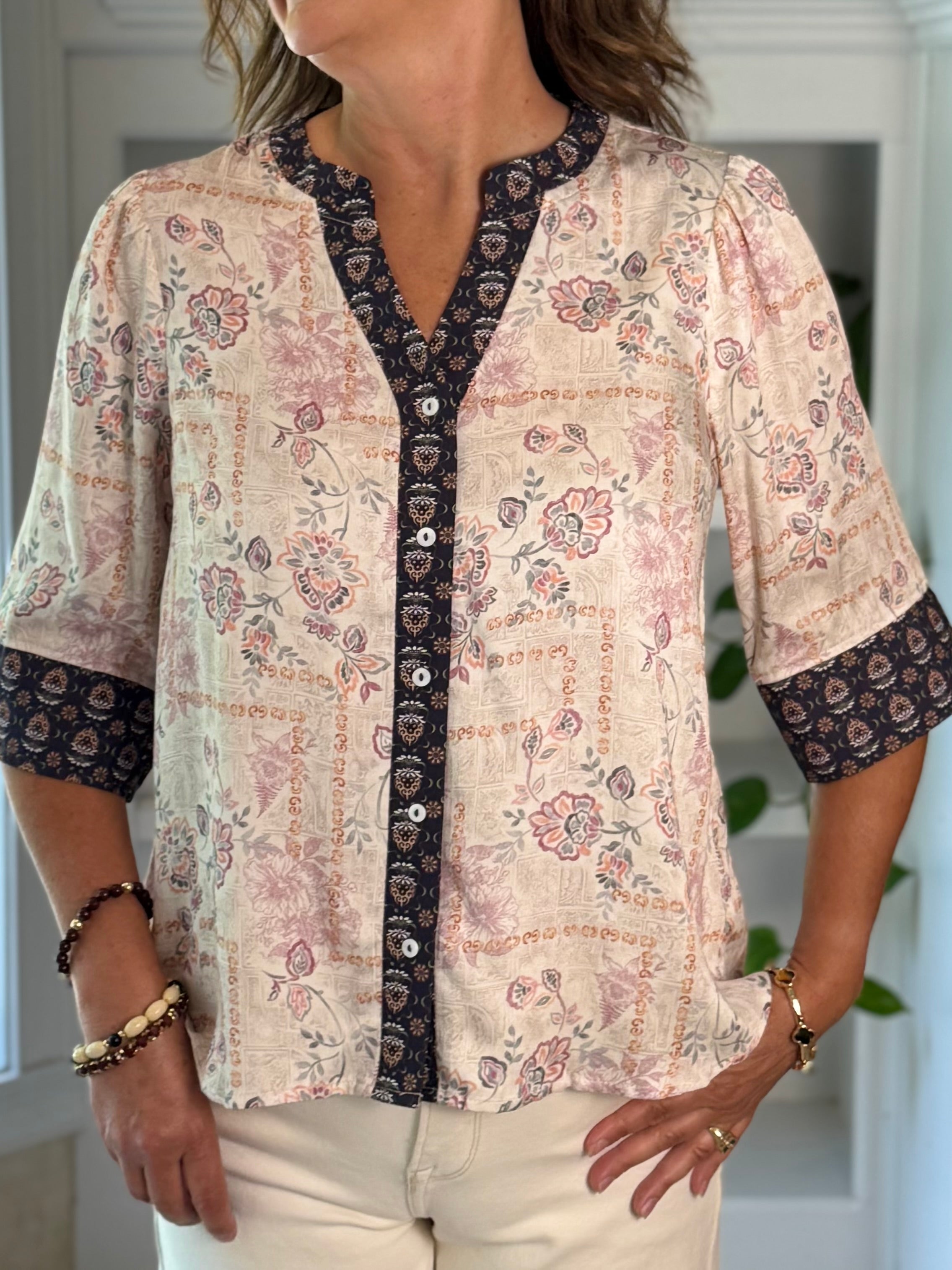 Vintage Charm Blouse