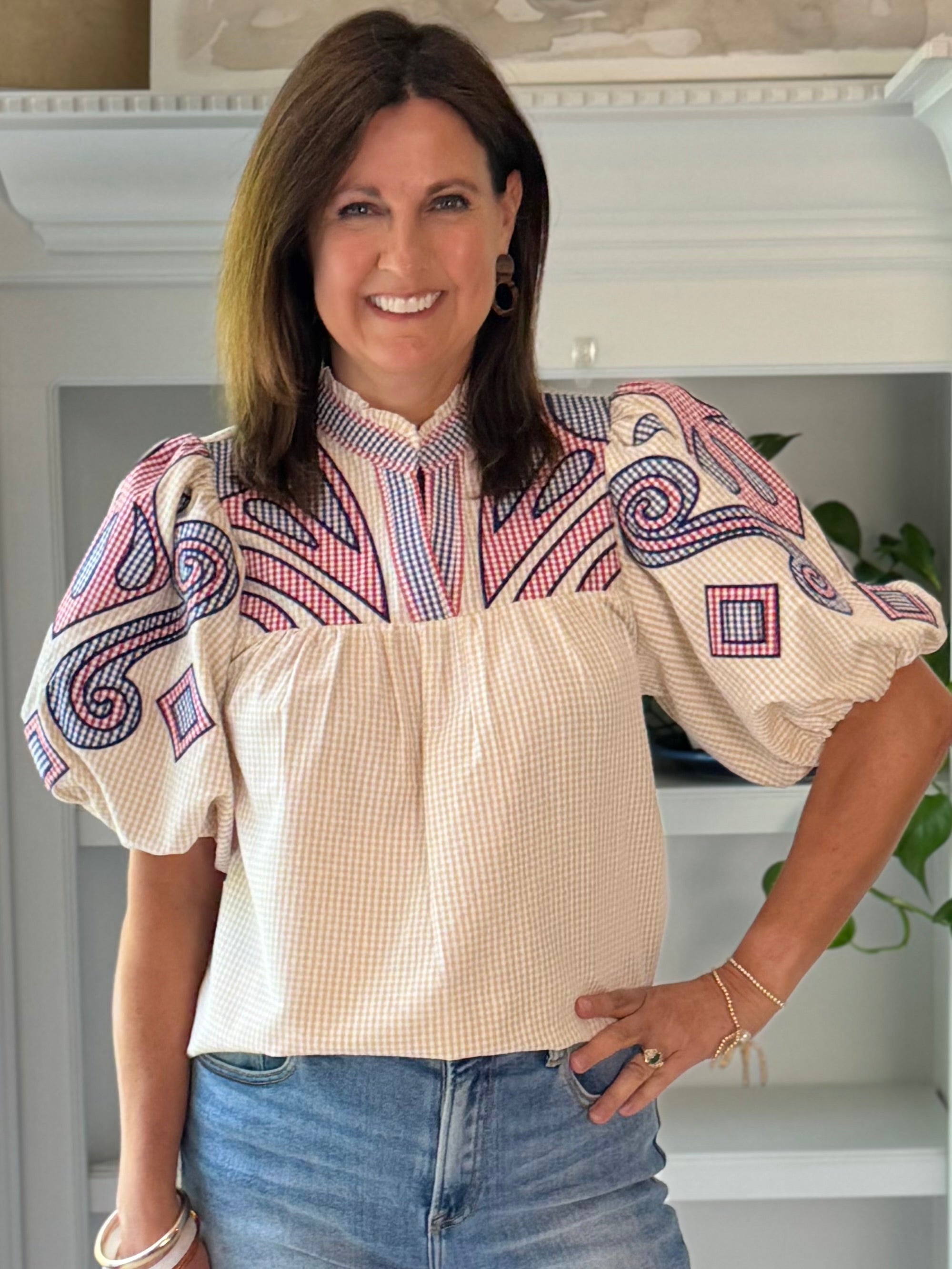 THML Legacy Embroidered Top