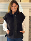 Cozy Side Up Fleece Vest
