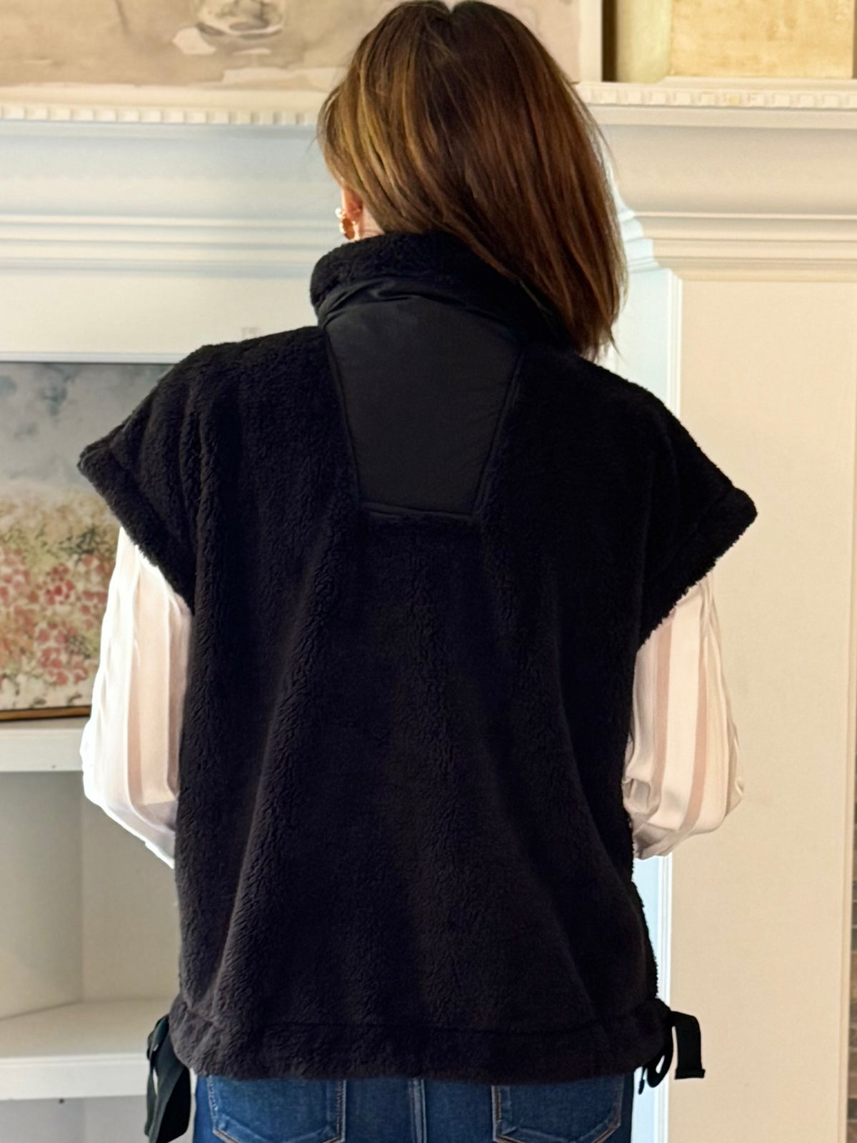Cozy Side Up Fleece Vest