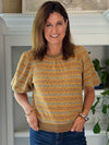Honeycomb Knit Top