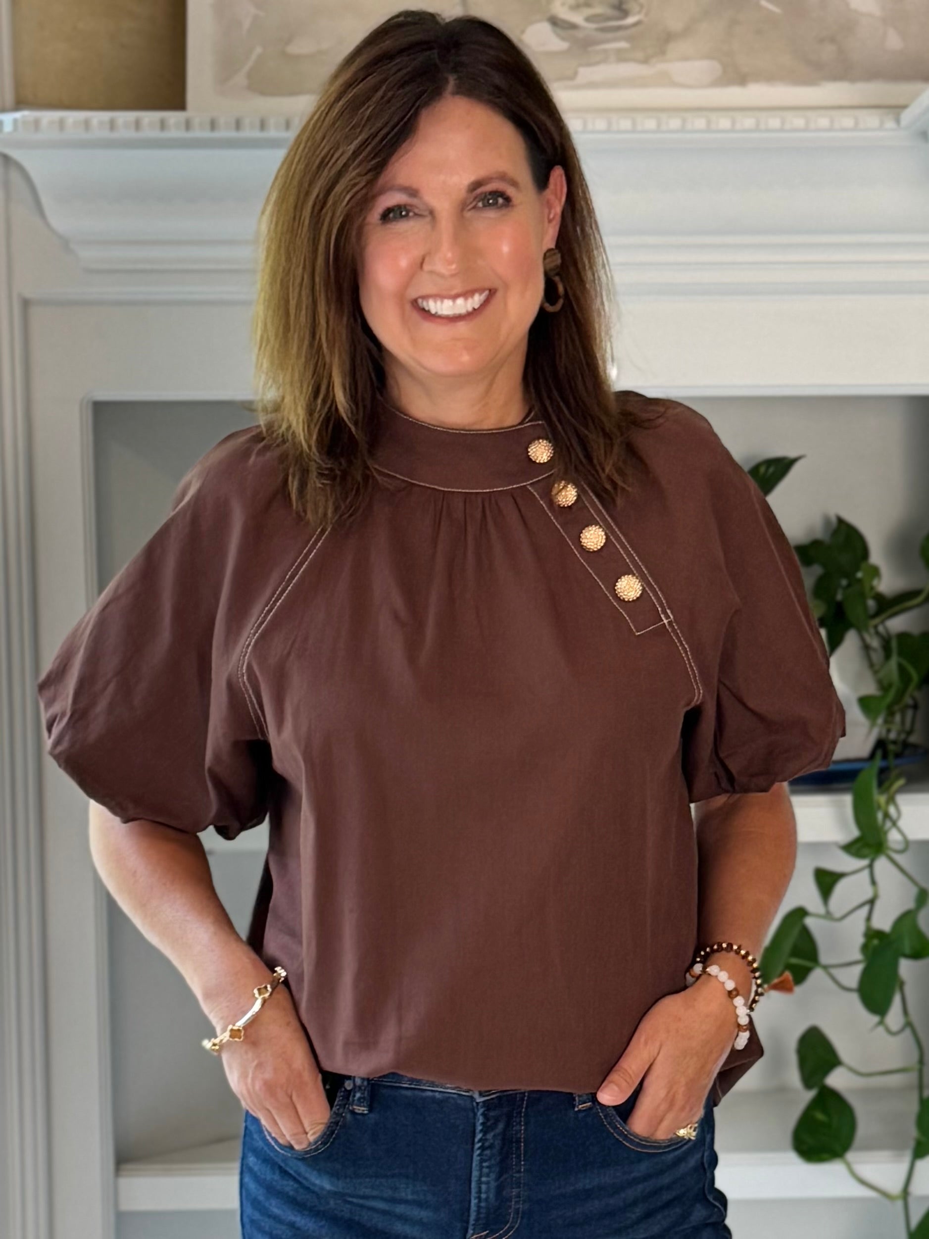 THML Signature Top - Brown