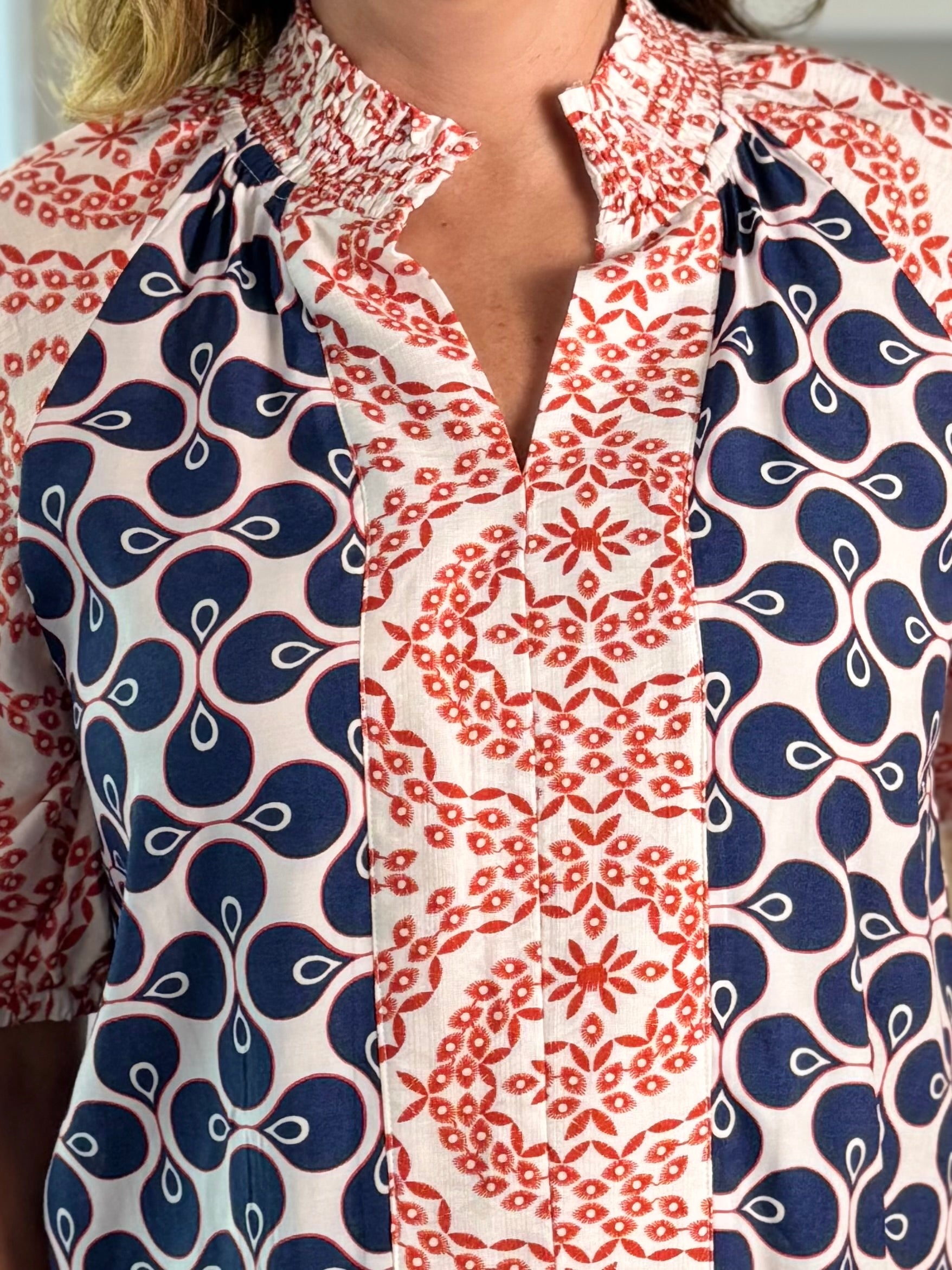 Bold & Bright Print Top