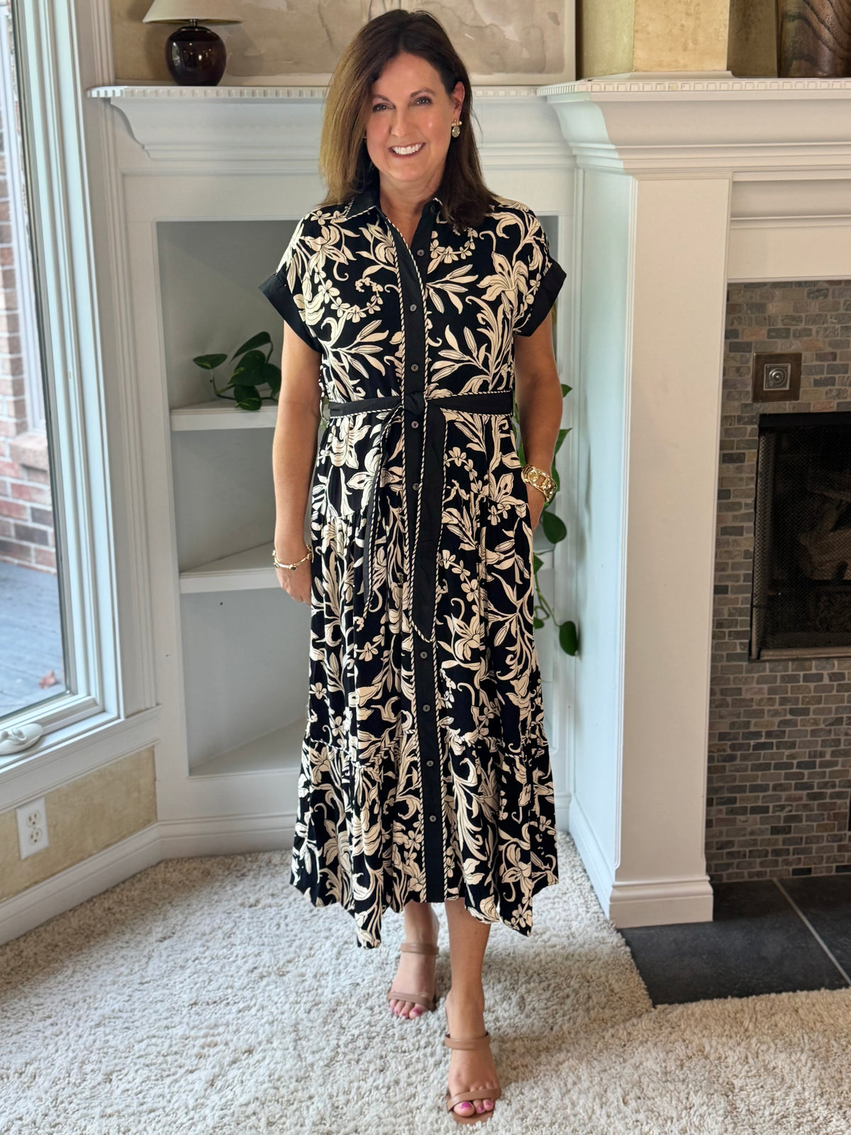 Make an Entrance Midi Dress