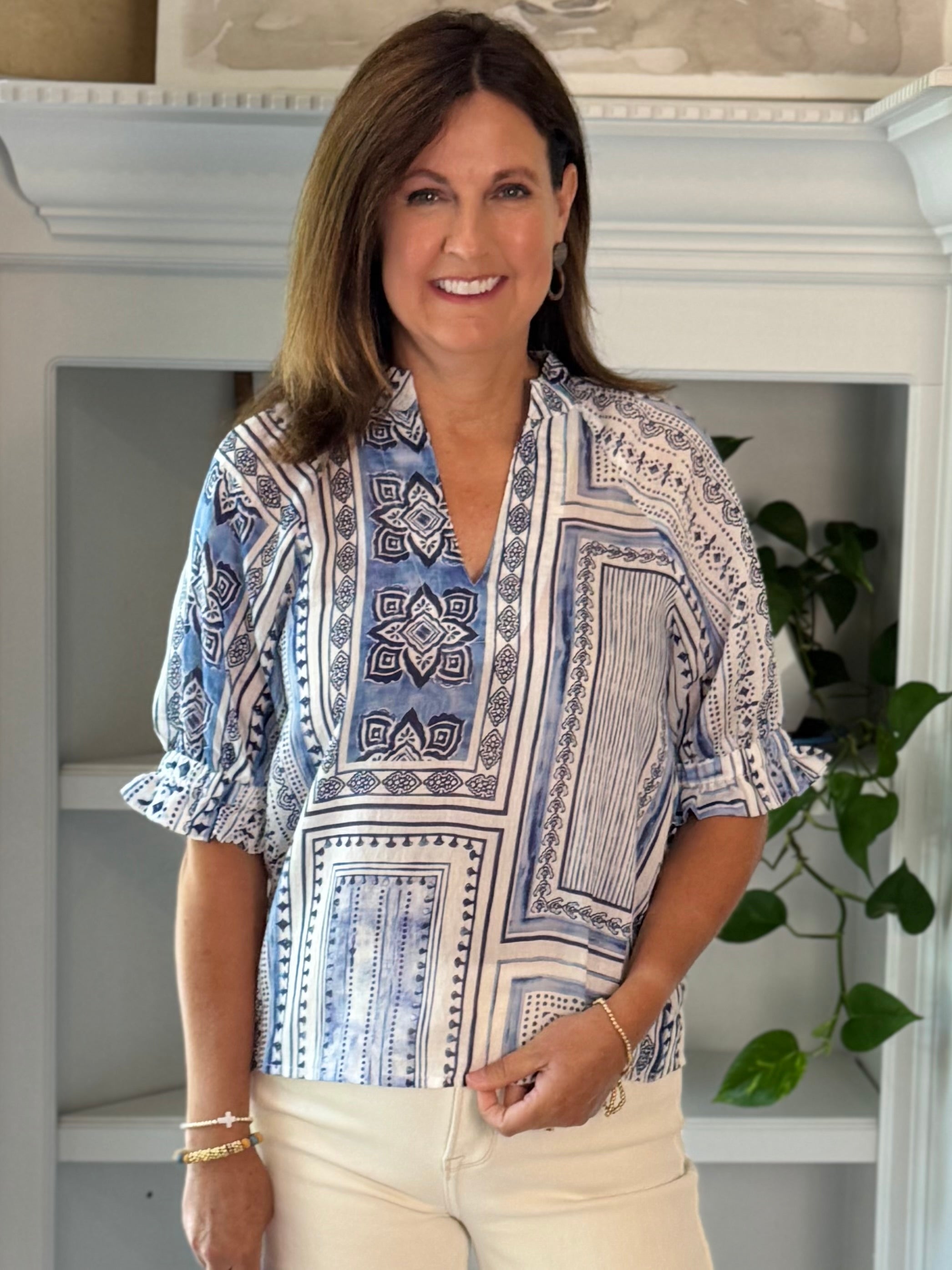 THML Mediterranean Breeze Top