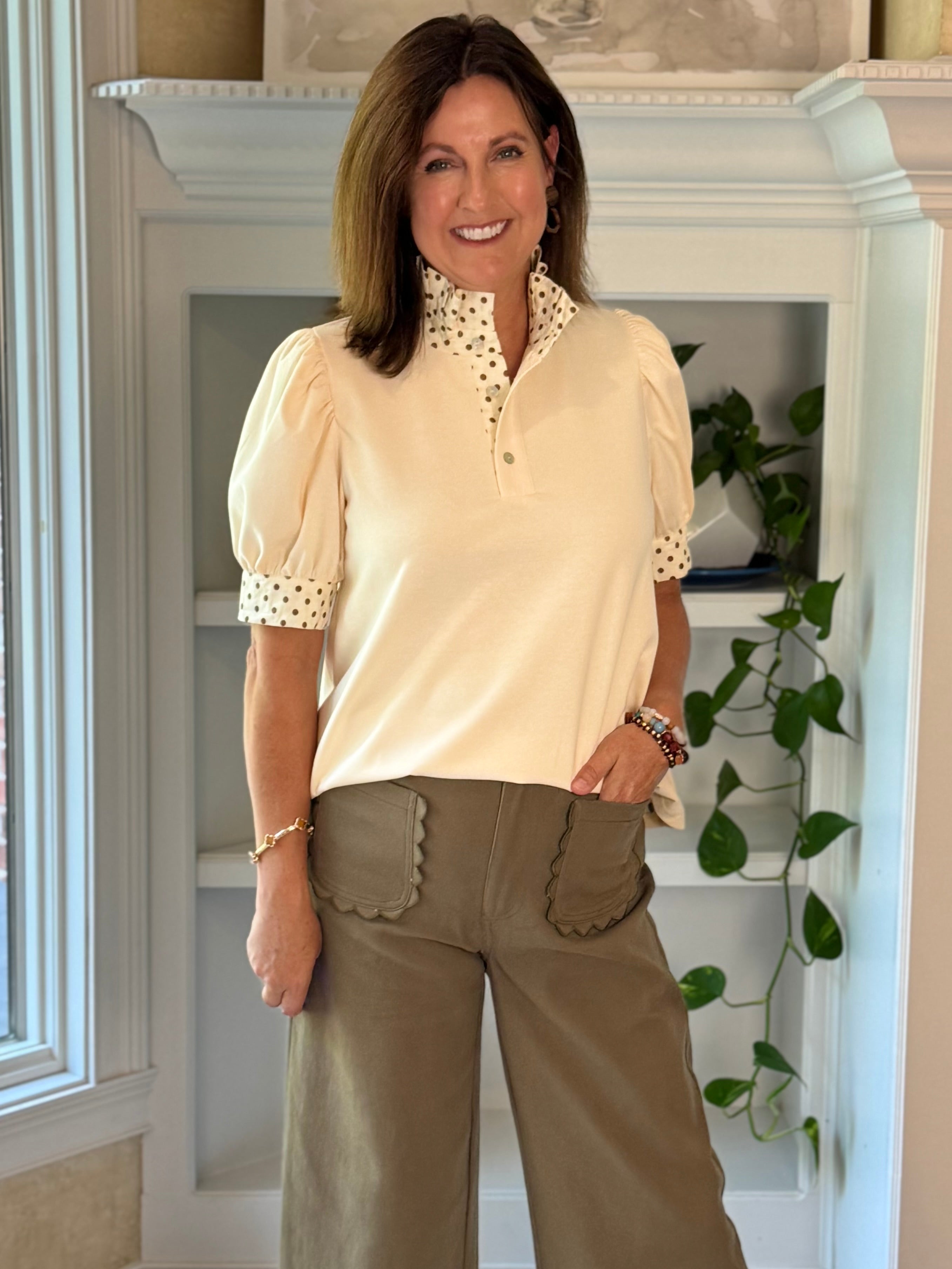 Pop of Polka Top