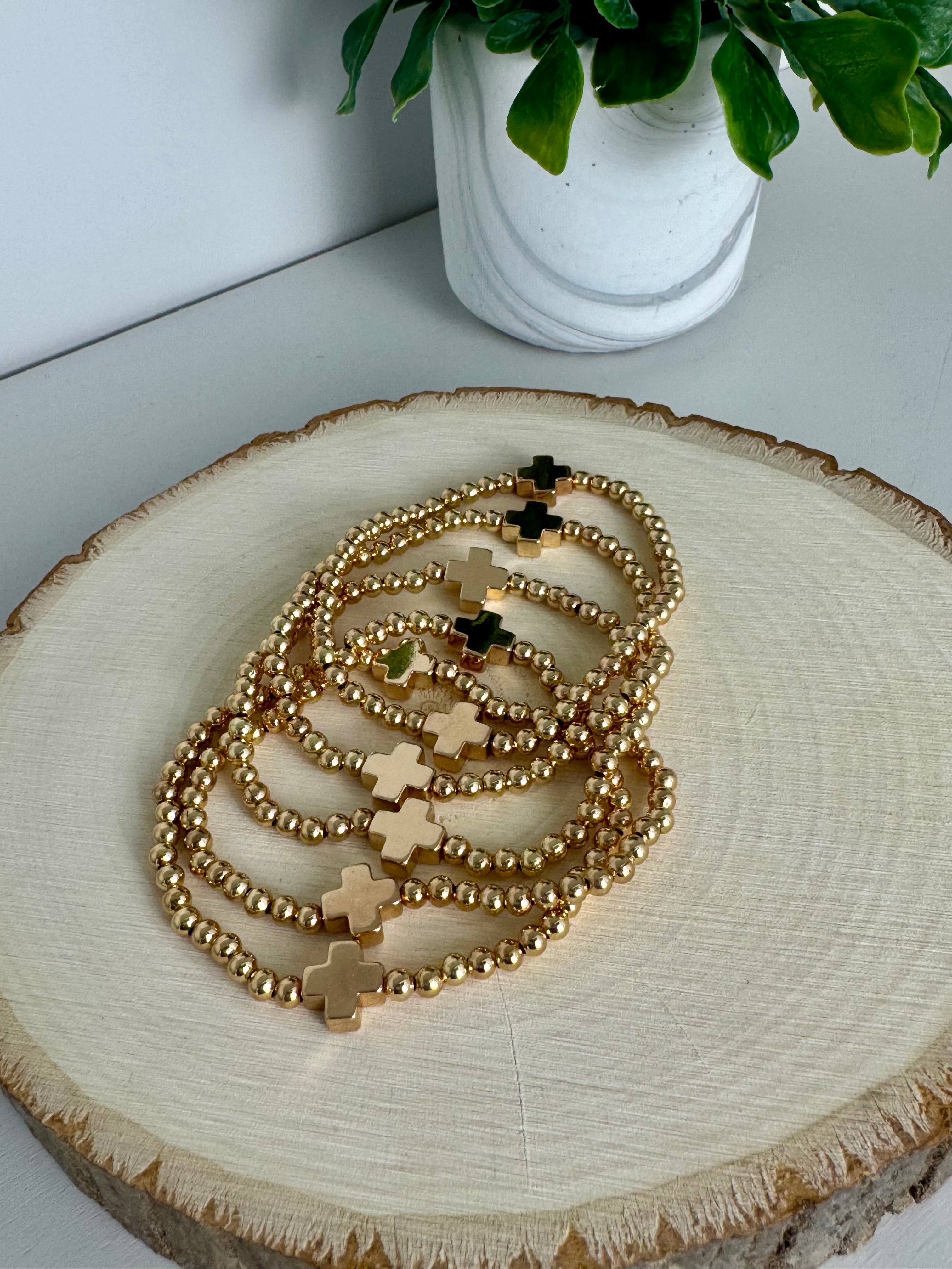 Cross Bracelet Set