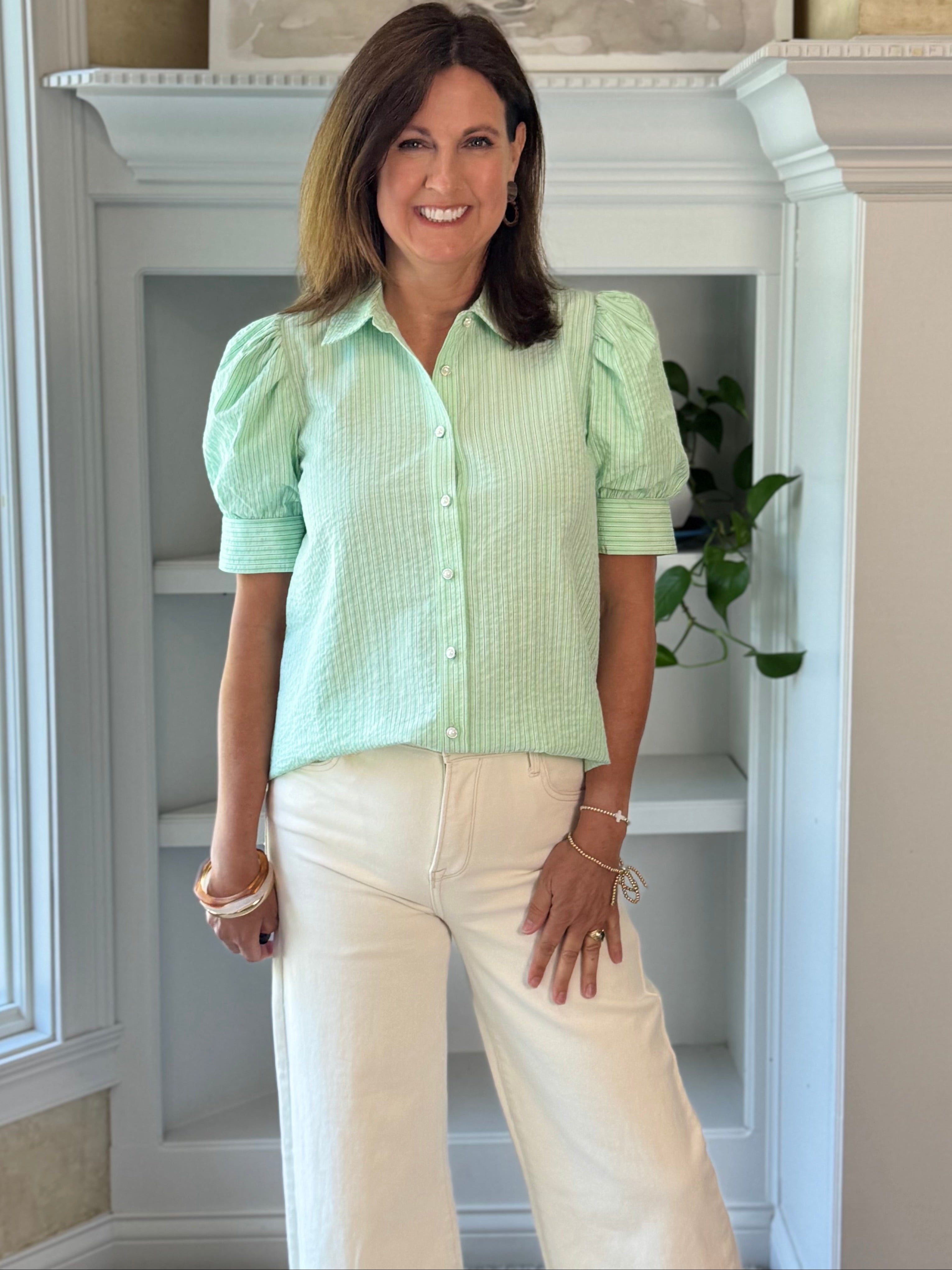 Subtle Elegance Striped Top