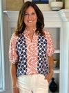 Bold & Bright Print Top