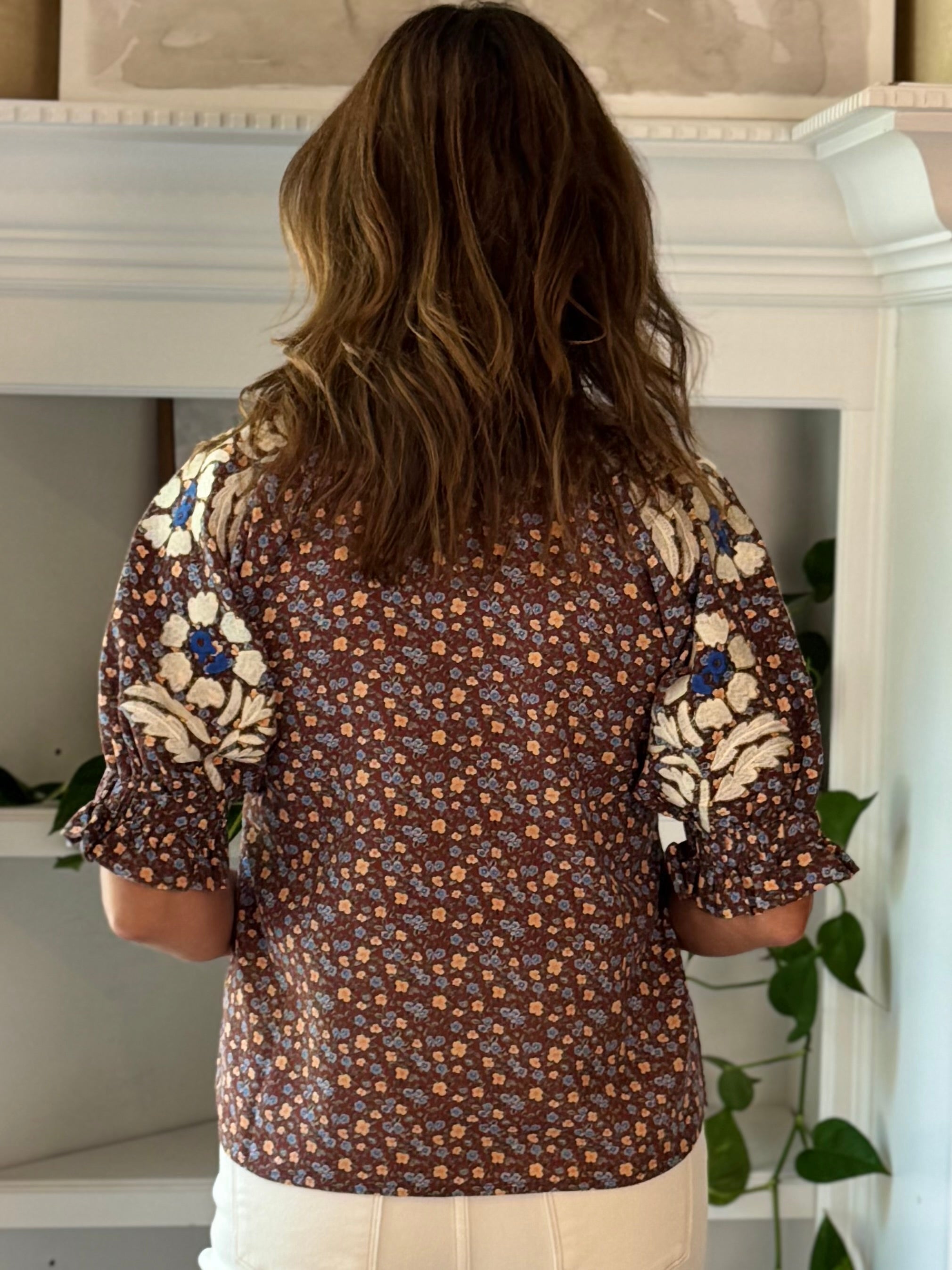 THML Storybook Embroidered Top