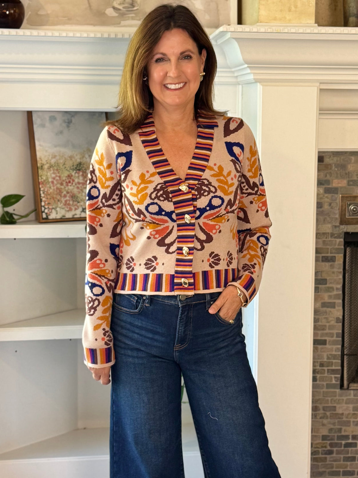 THML Artfully Yours Cardigan