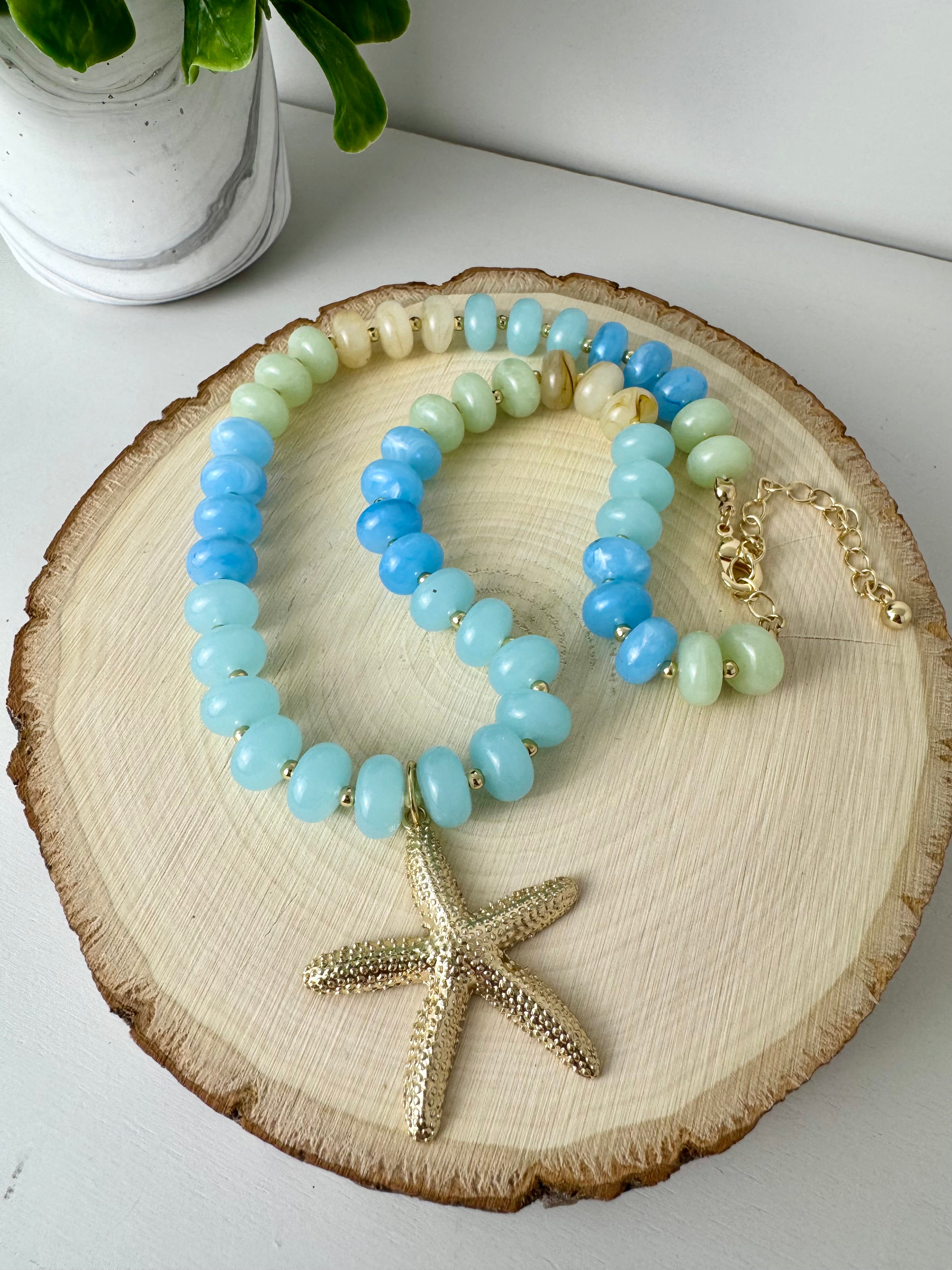 Ocean Breeze Starfish Necklace