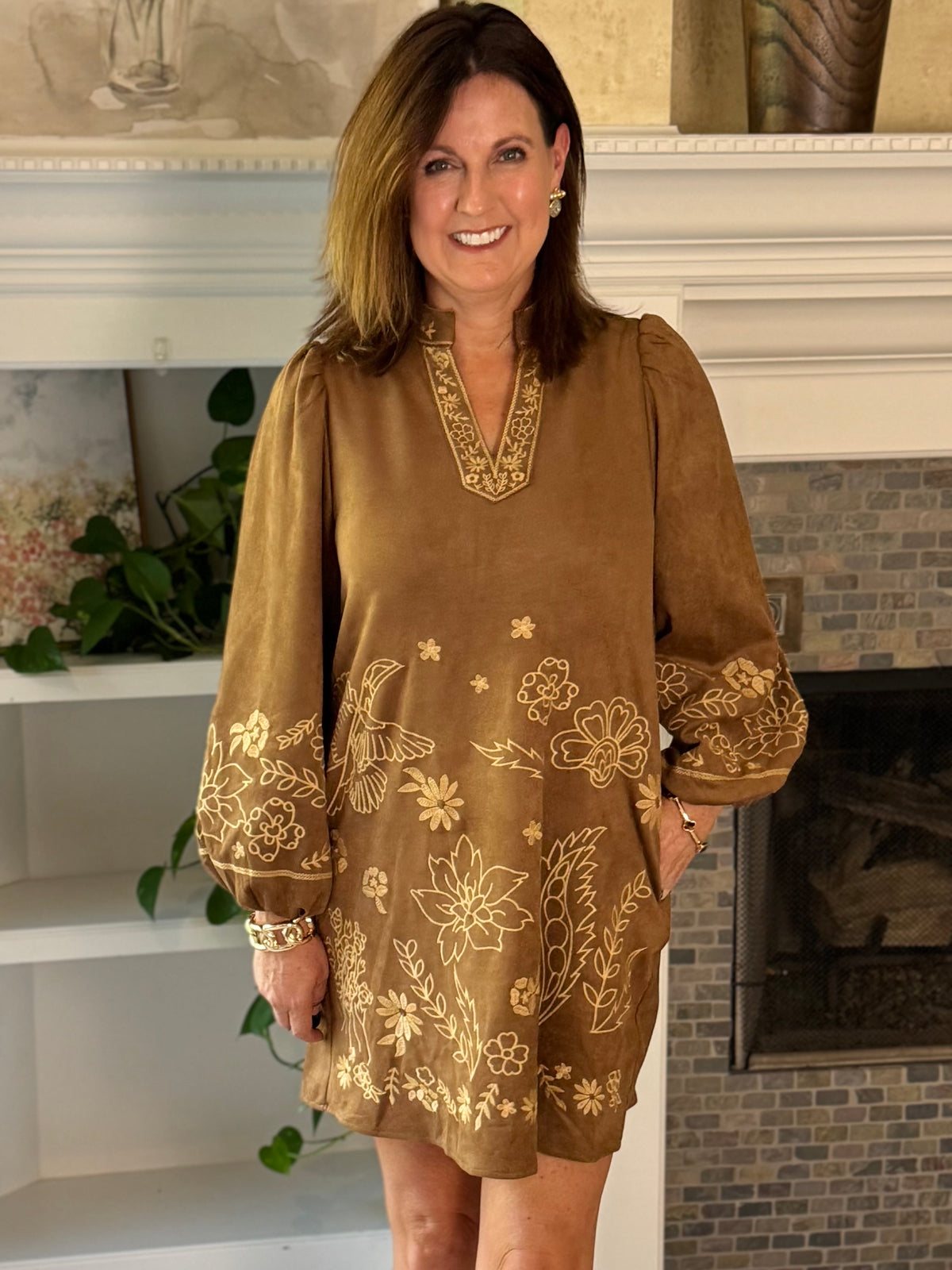 Artfully Yours Embroidered Dress