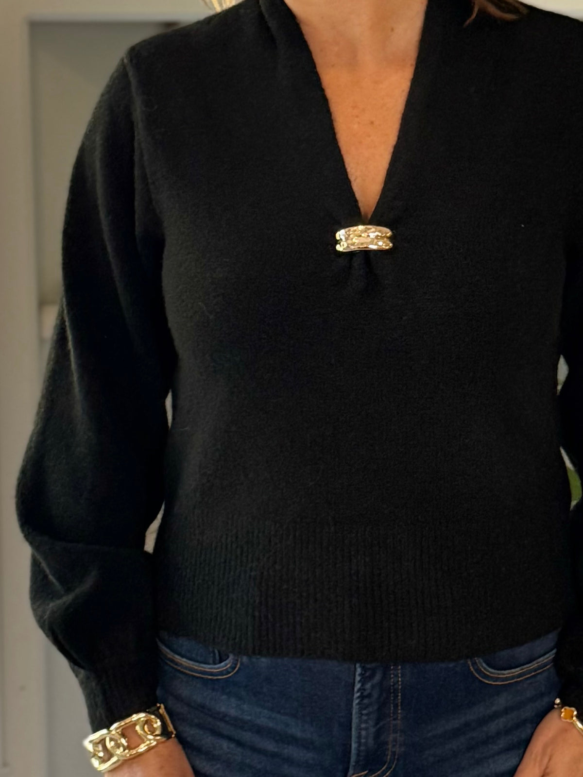 Simply Sophisticated Sweater – Black