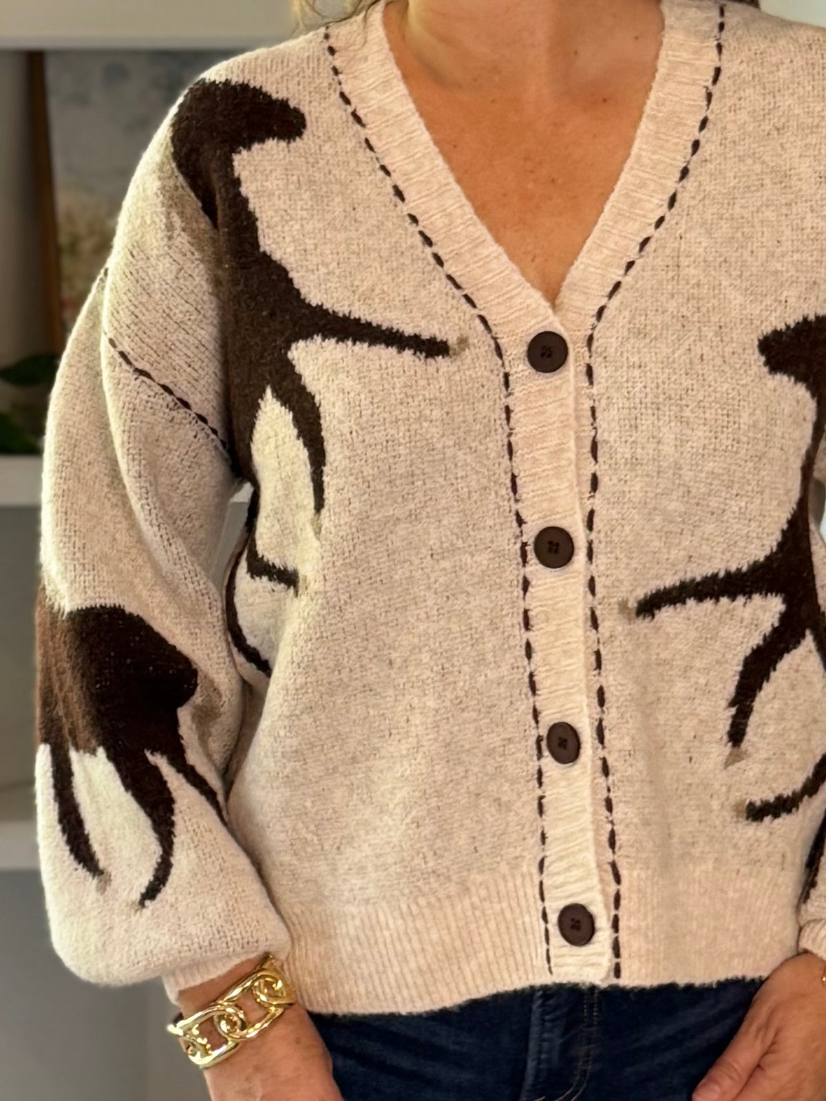 Equestrian Charm Cardigan