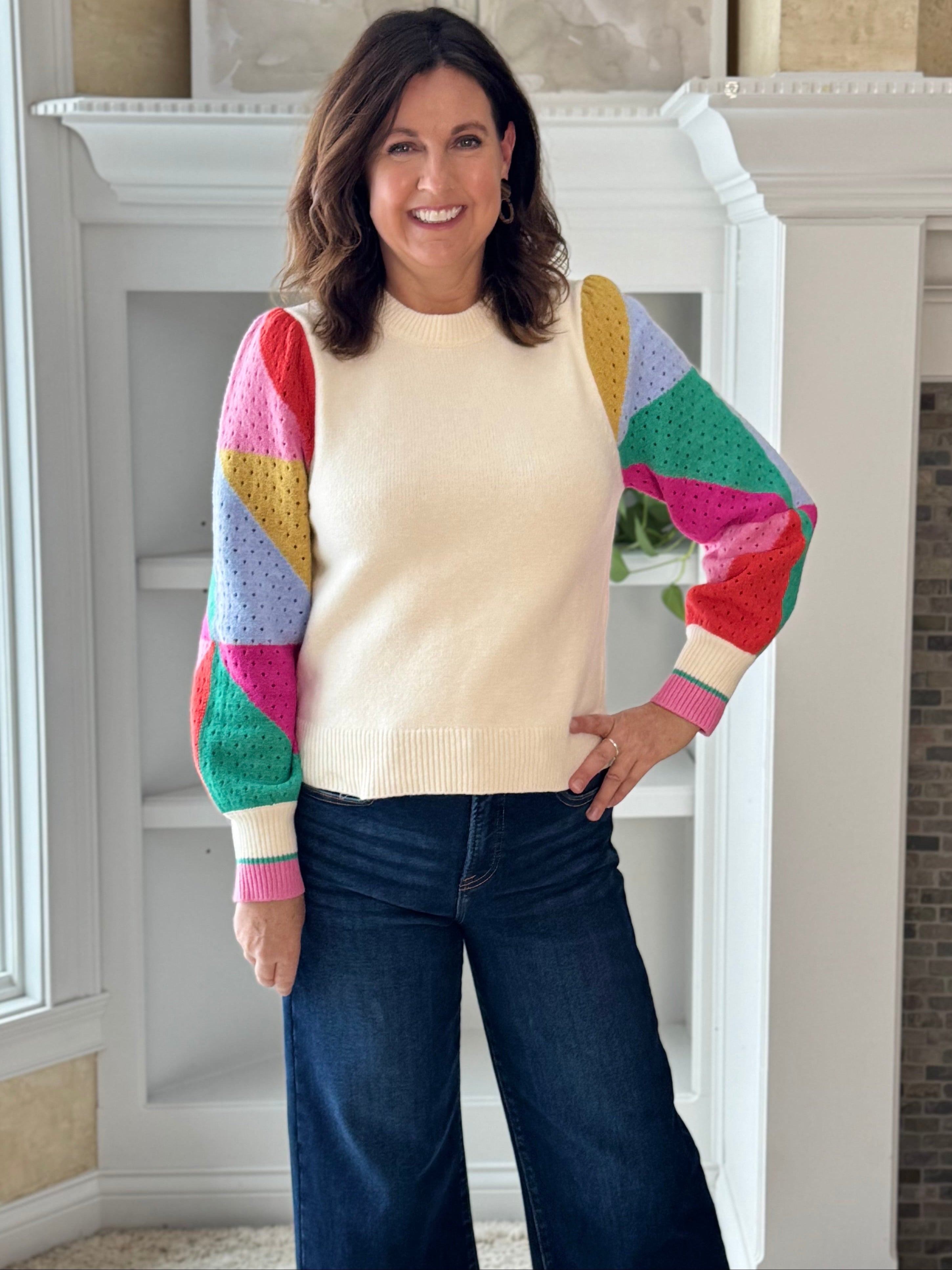 THML Playful Pop Sweater