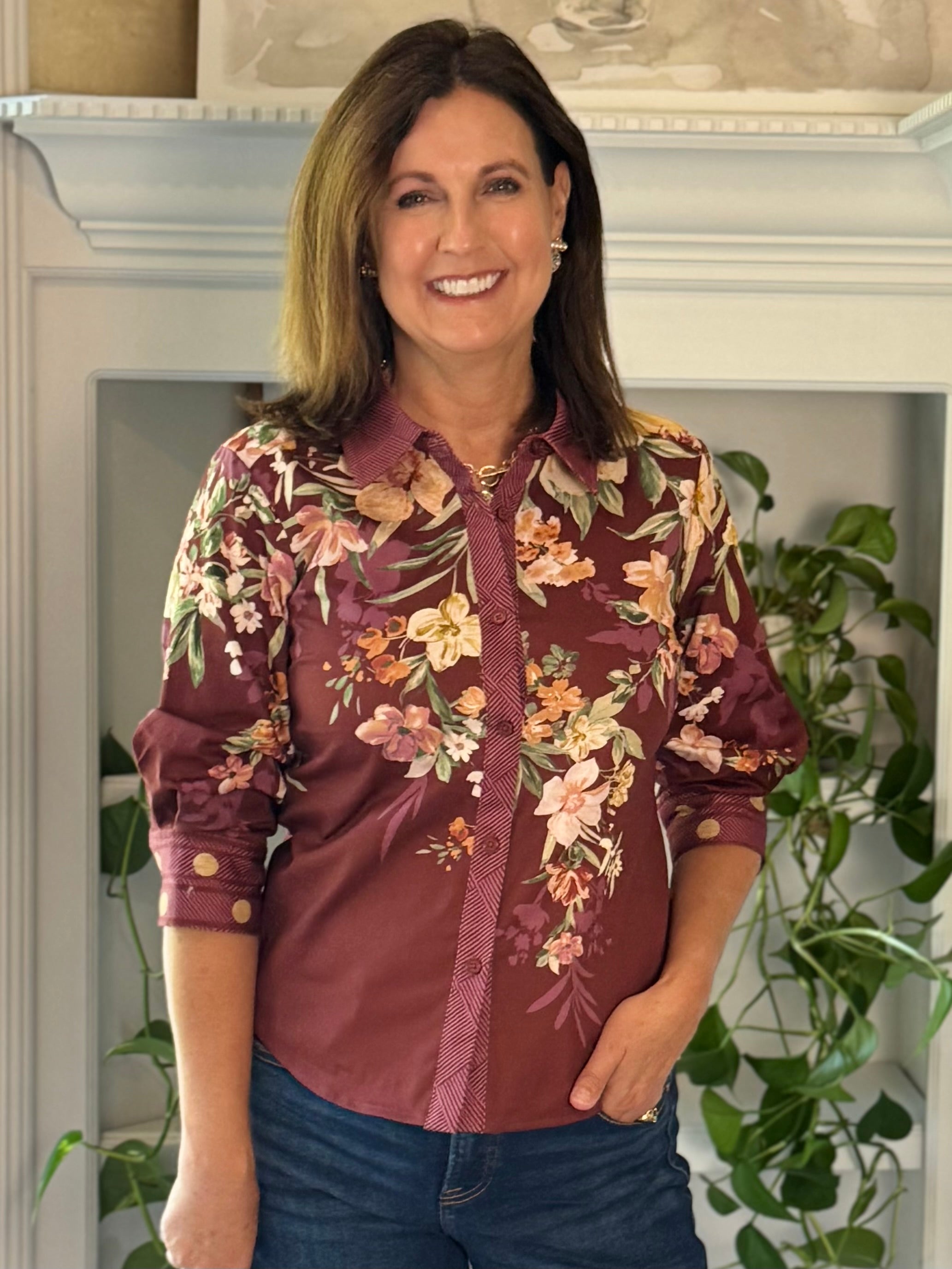 Current Air Garden After Dark Blouse
