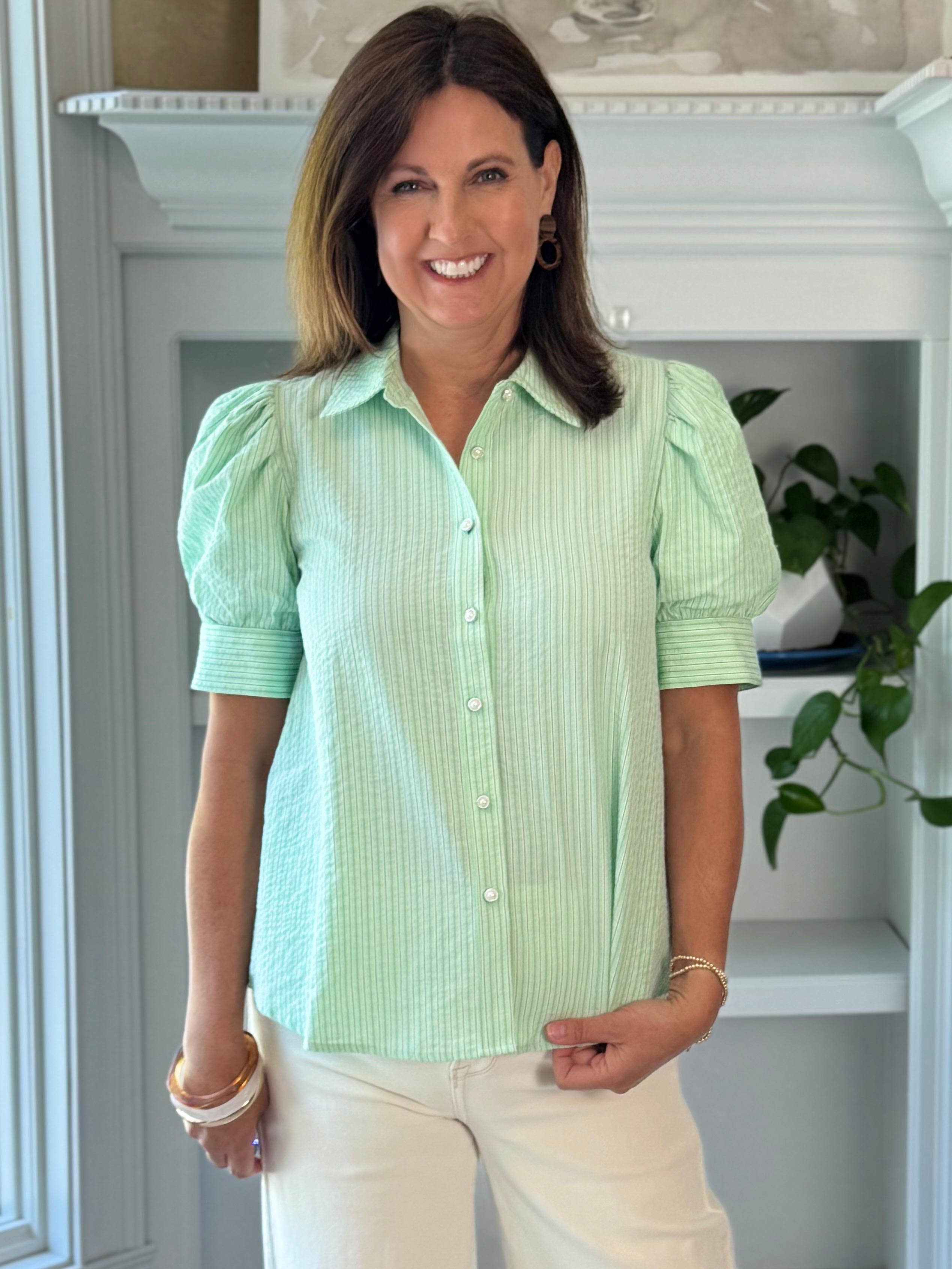 Subtle Elegance Striped Top
