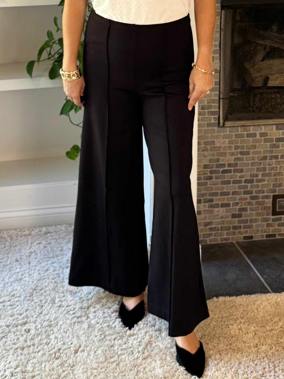Current Air Simply Chic High Rise Flare Ankle Pants
