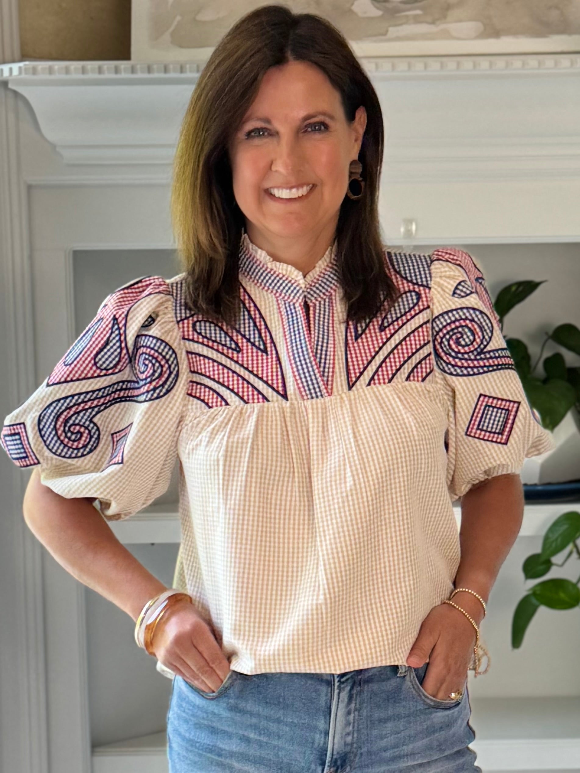 THML Legacy Embroidered Top
