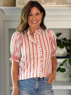 Striped Story Top