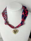 Radiant Charm Scarf Necklace