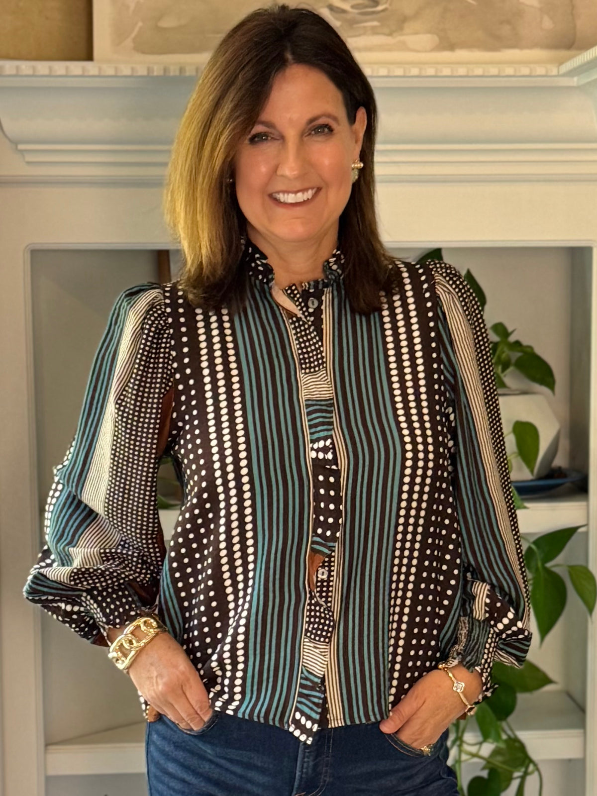 Perfectly Unpredictable Blouse