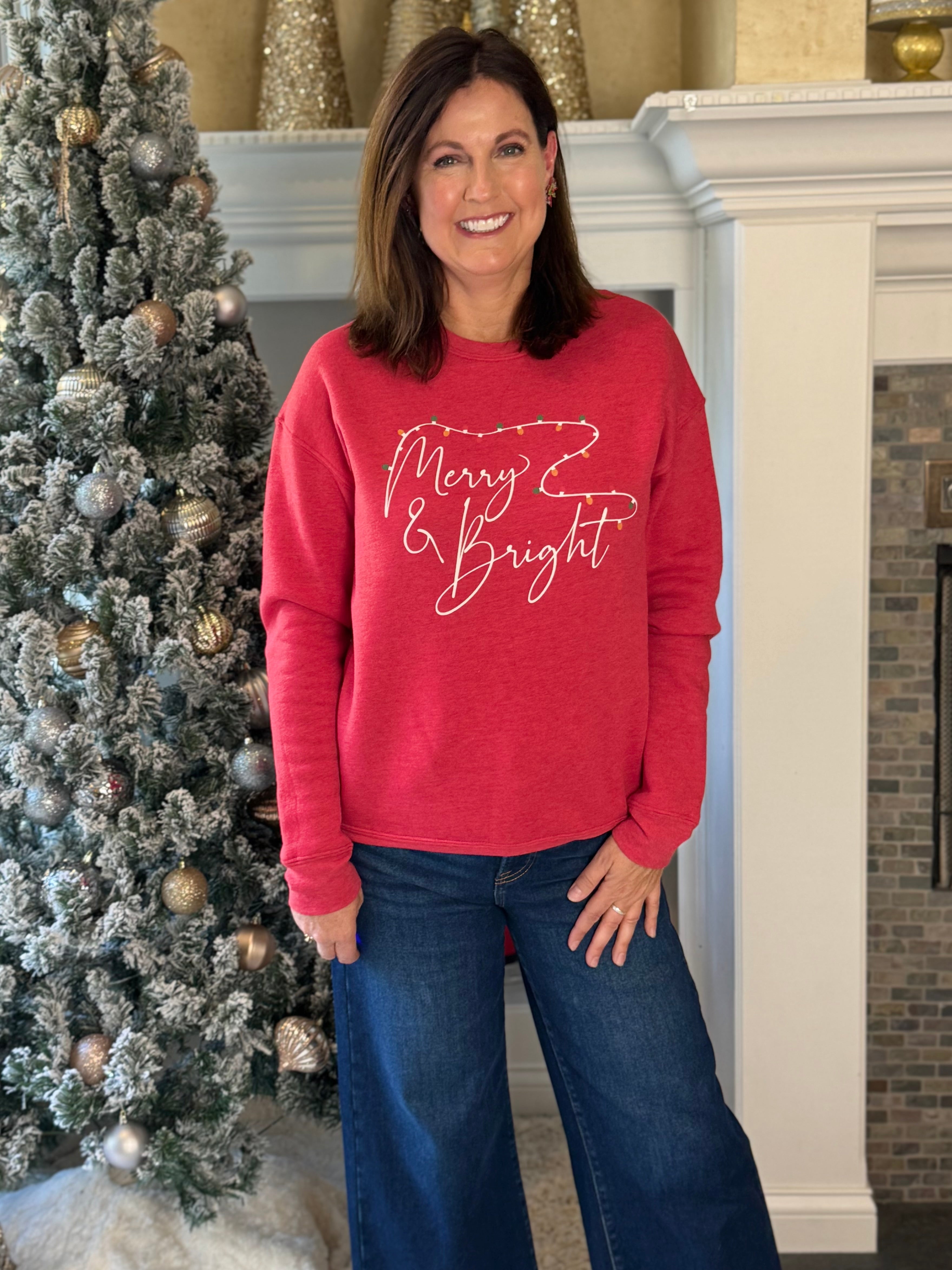 Merry & Bright Sweatshirt