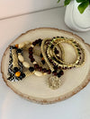 Festival Bracelet Set - Brown Tones