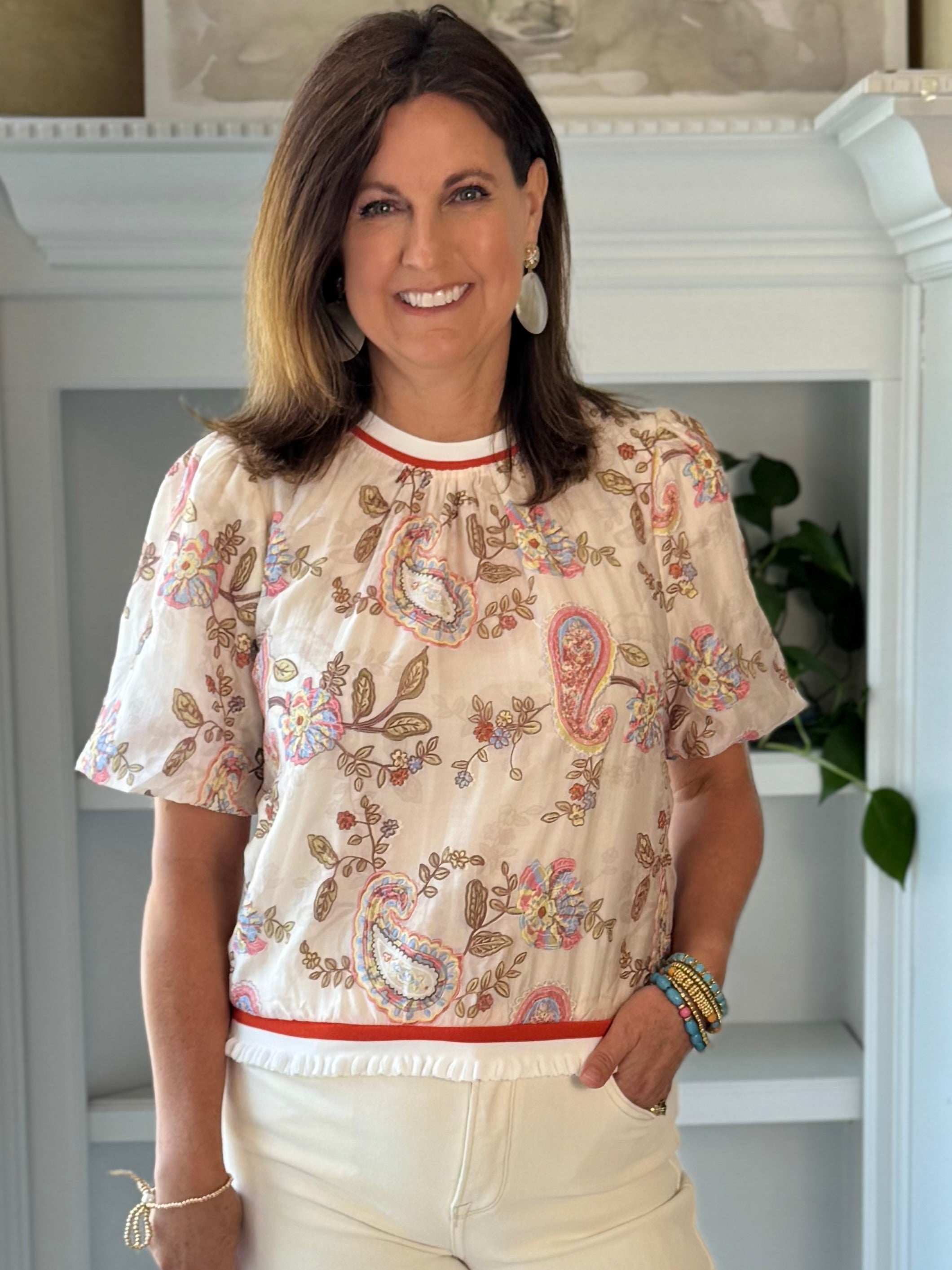 Paisley Delight Top