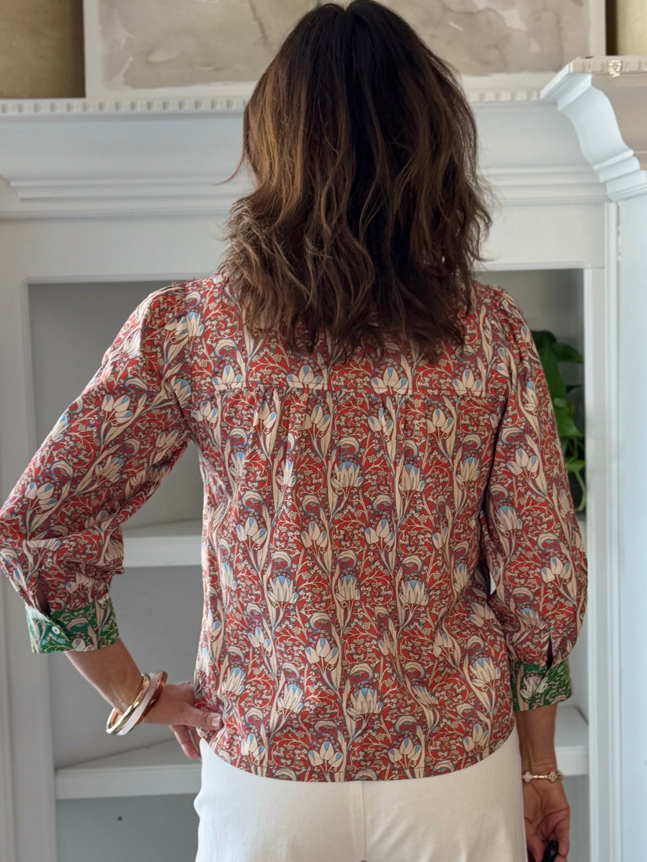 Timeless Floral Print Blouse