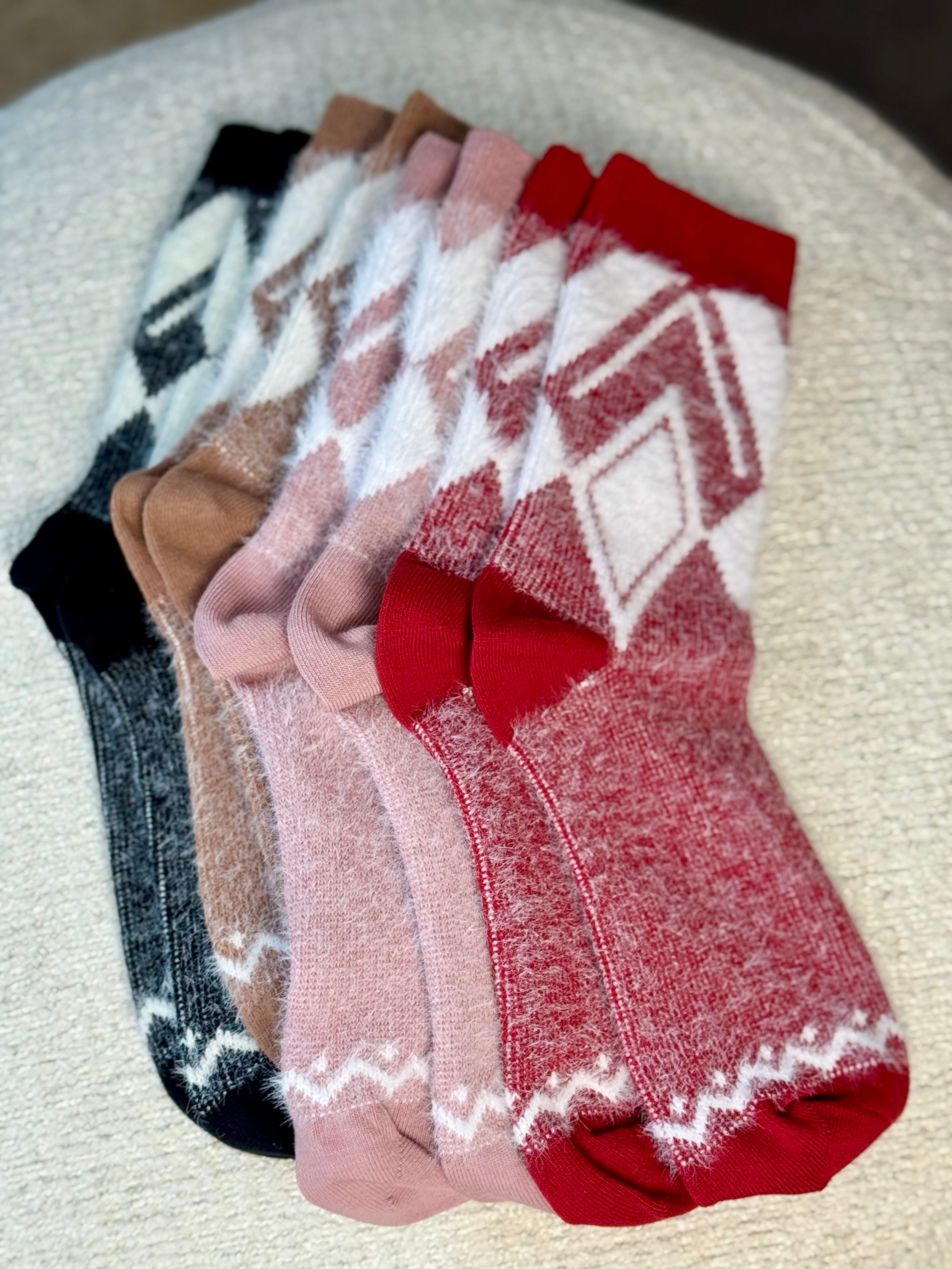 Cozy Socks - Pink