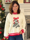 Touch of Gingham Festive Sweater
