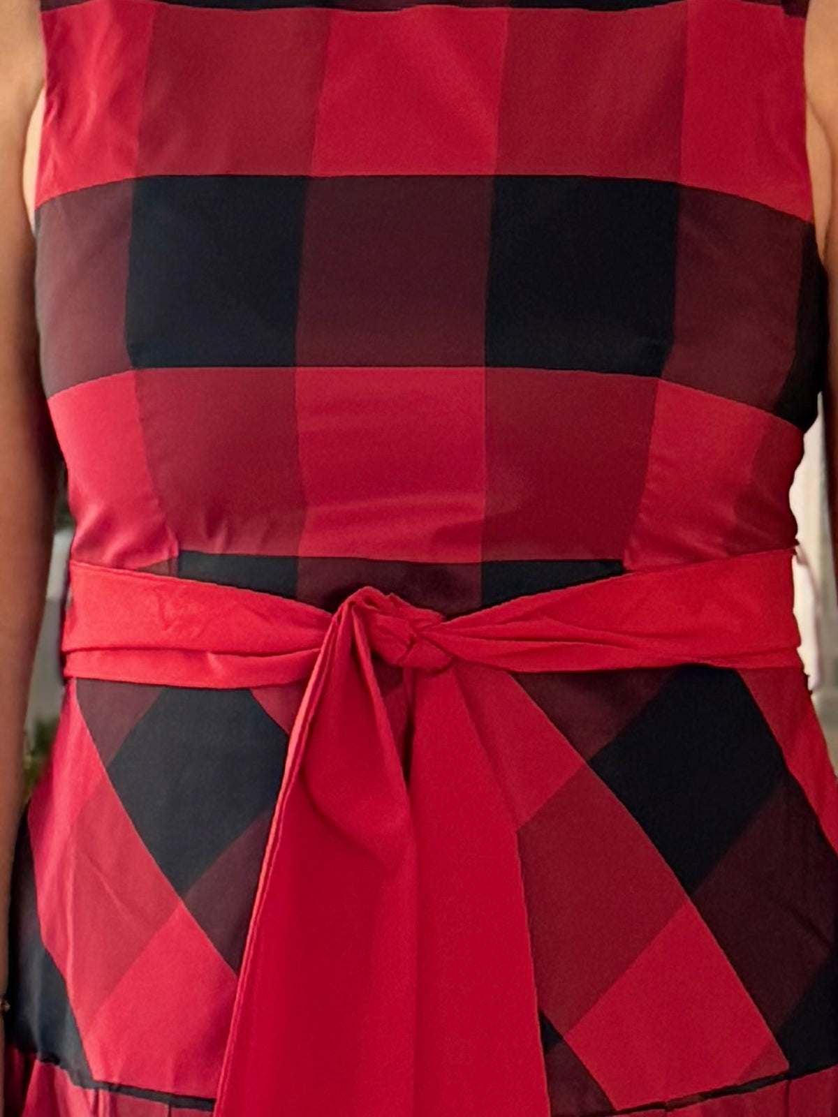 Season to Celebrate Plaid Midi Dress