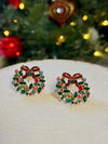 Merry Little Wreath Earrings