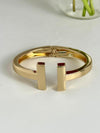 Modern Edge Cuff Bracelet
