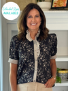 Floral & Stripes Moment Top