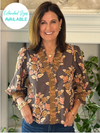 Fall Flourish Floral Top